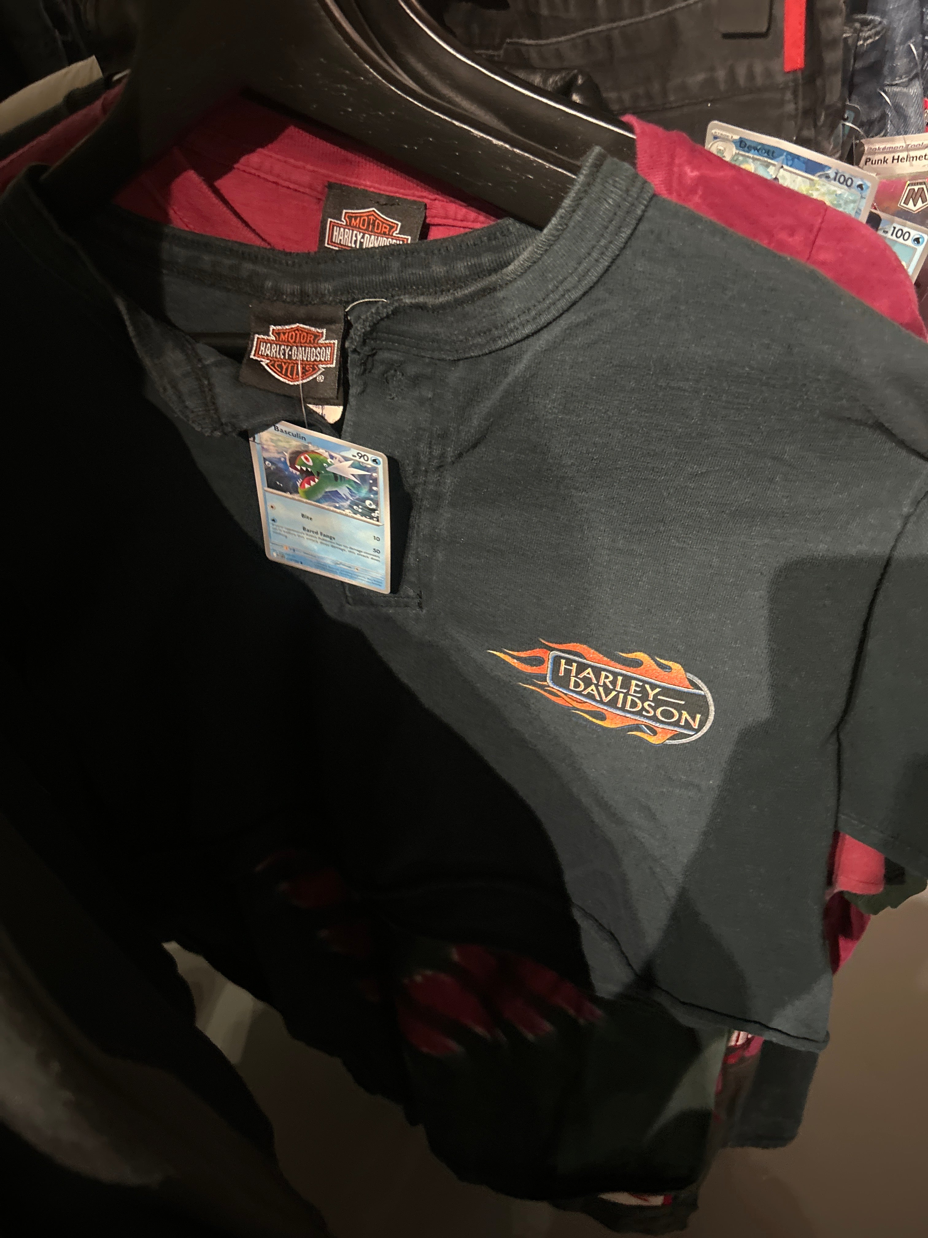 VNTG WMNS Harley Crop Sz M