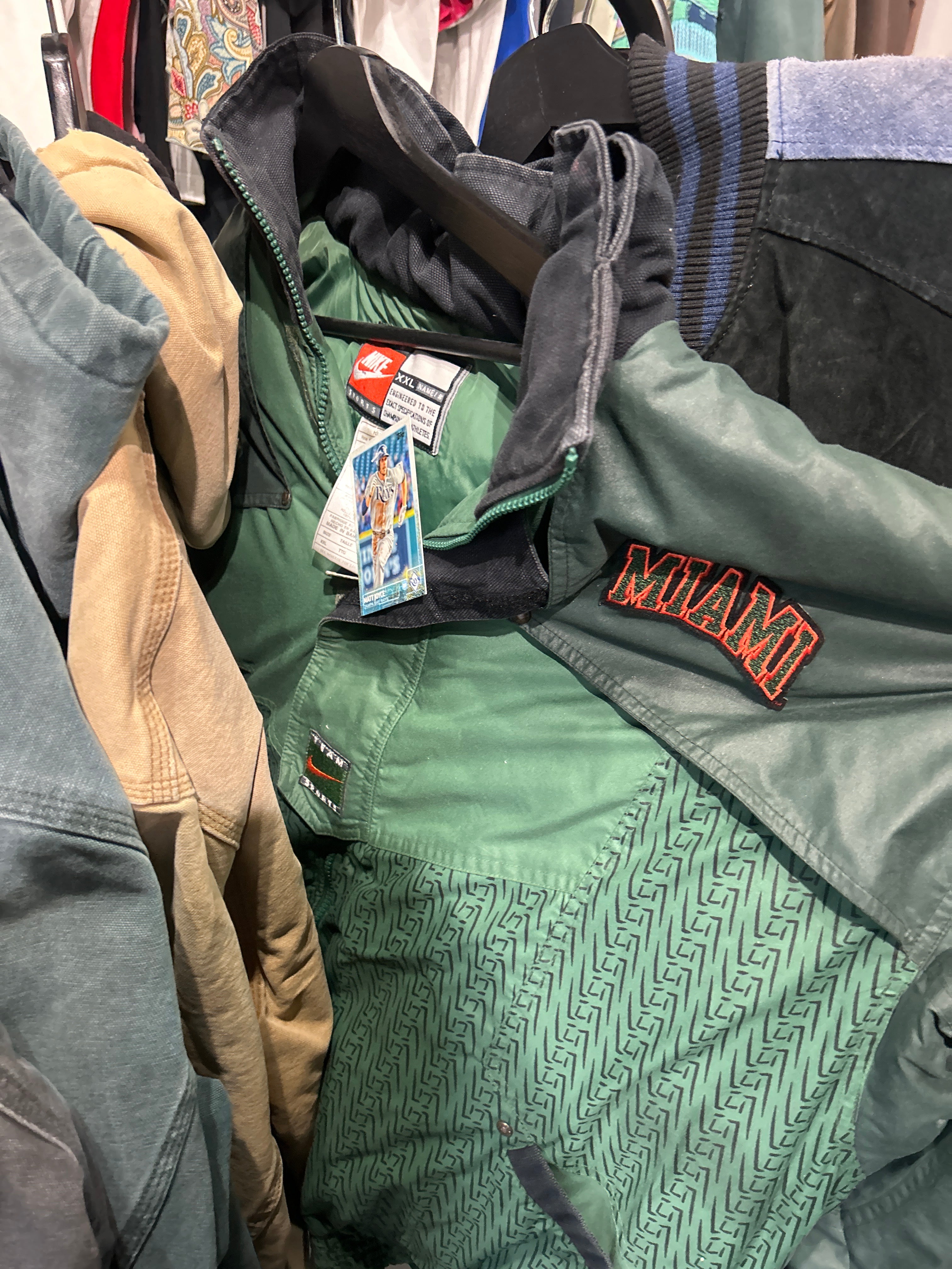 VNTG Miami Hurricanes Nike Sz XXL