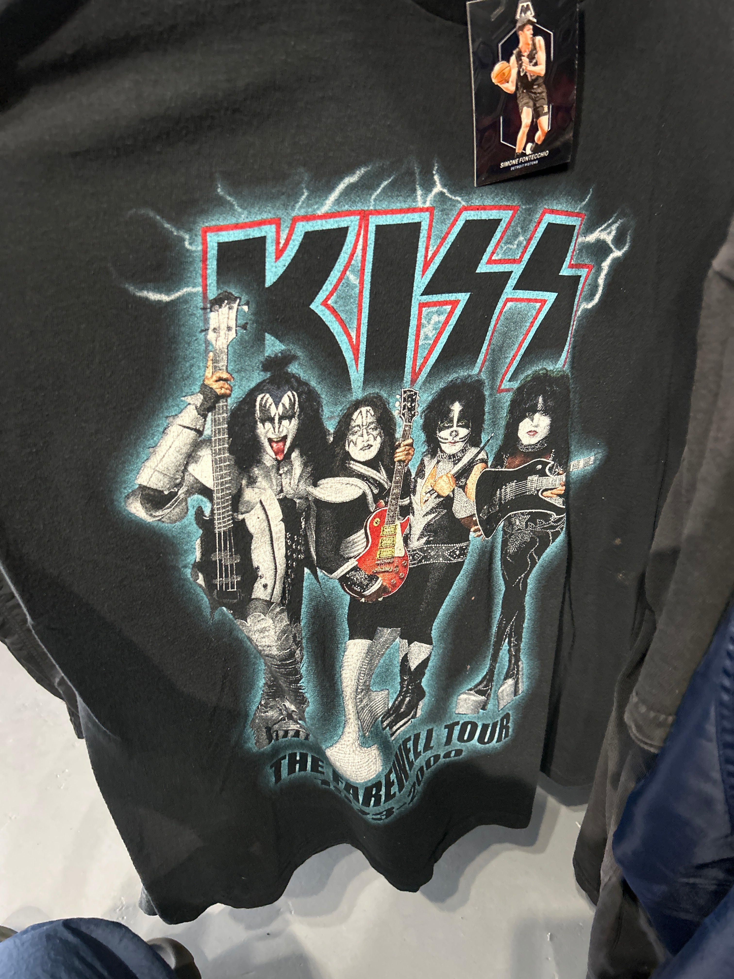 VNTG KISS Farewell Sz XL