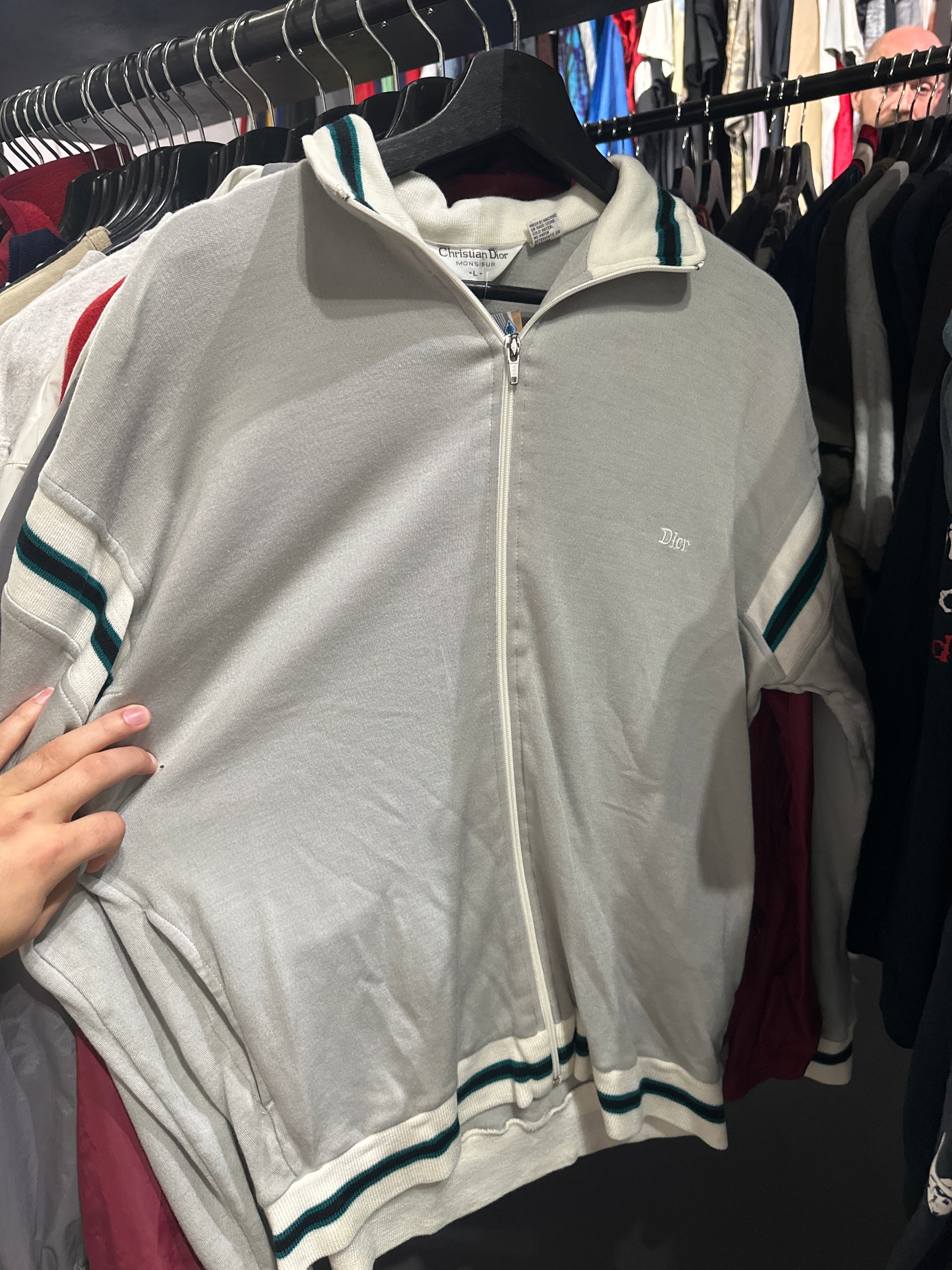 Vtg Dior Track Jacket (L)
