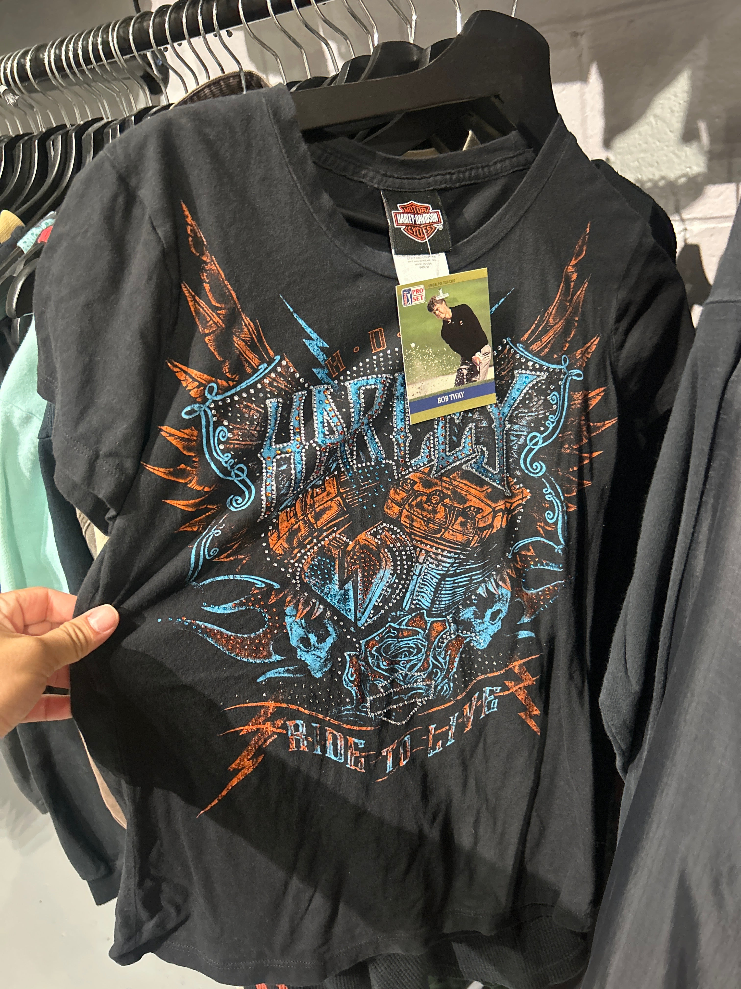 VNTG WMNS Harley Sz M
