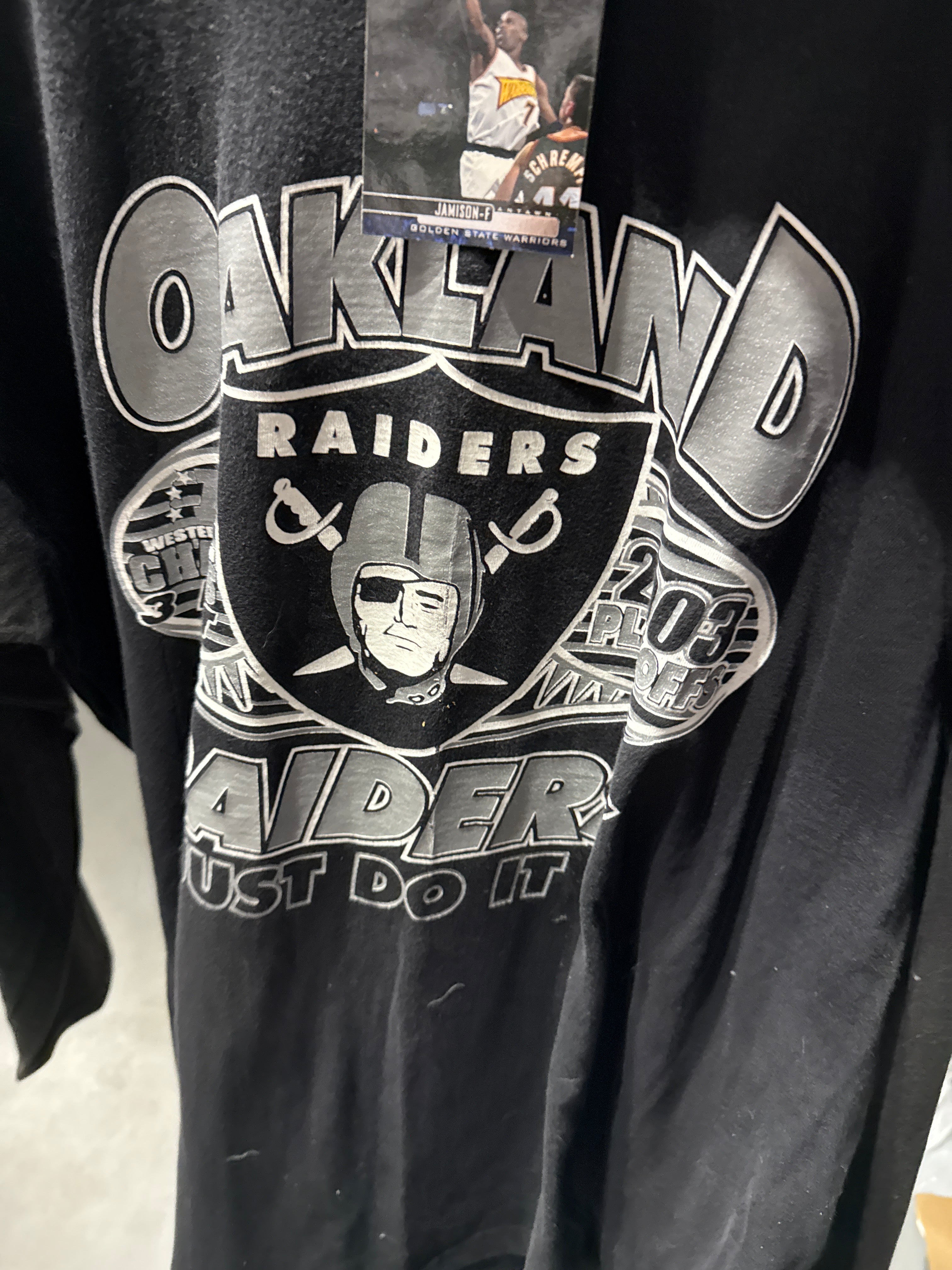 VTG Oakland Raiders LS Sz XXL