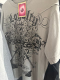 Y2K Double Layer Shirt Sz L