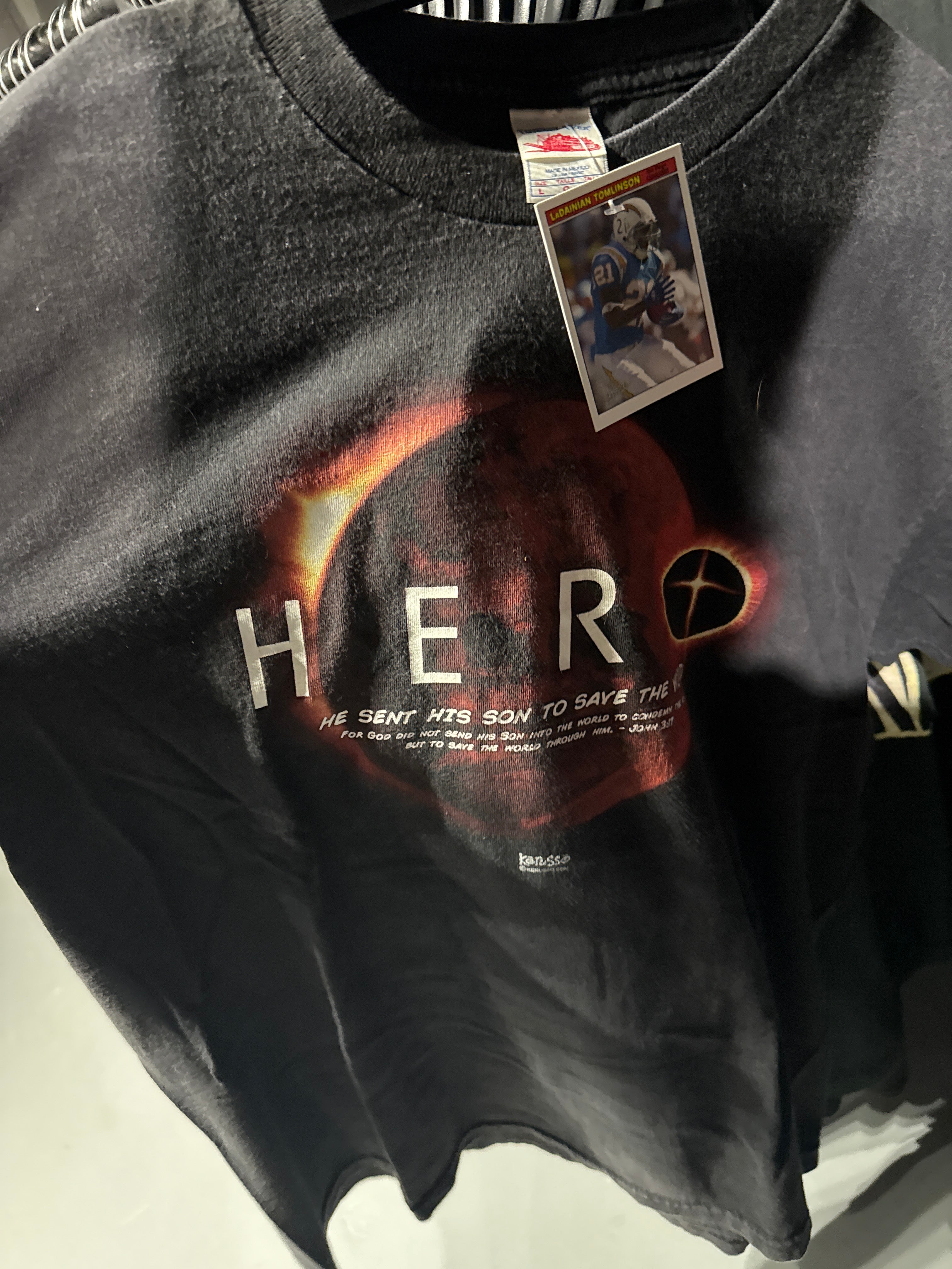 Y2K Heros Jesus T Sz L