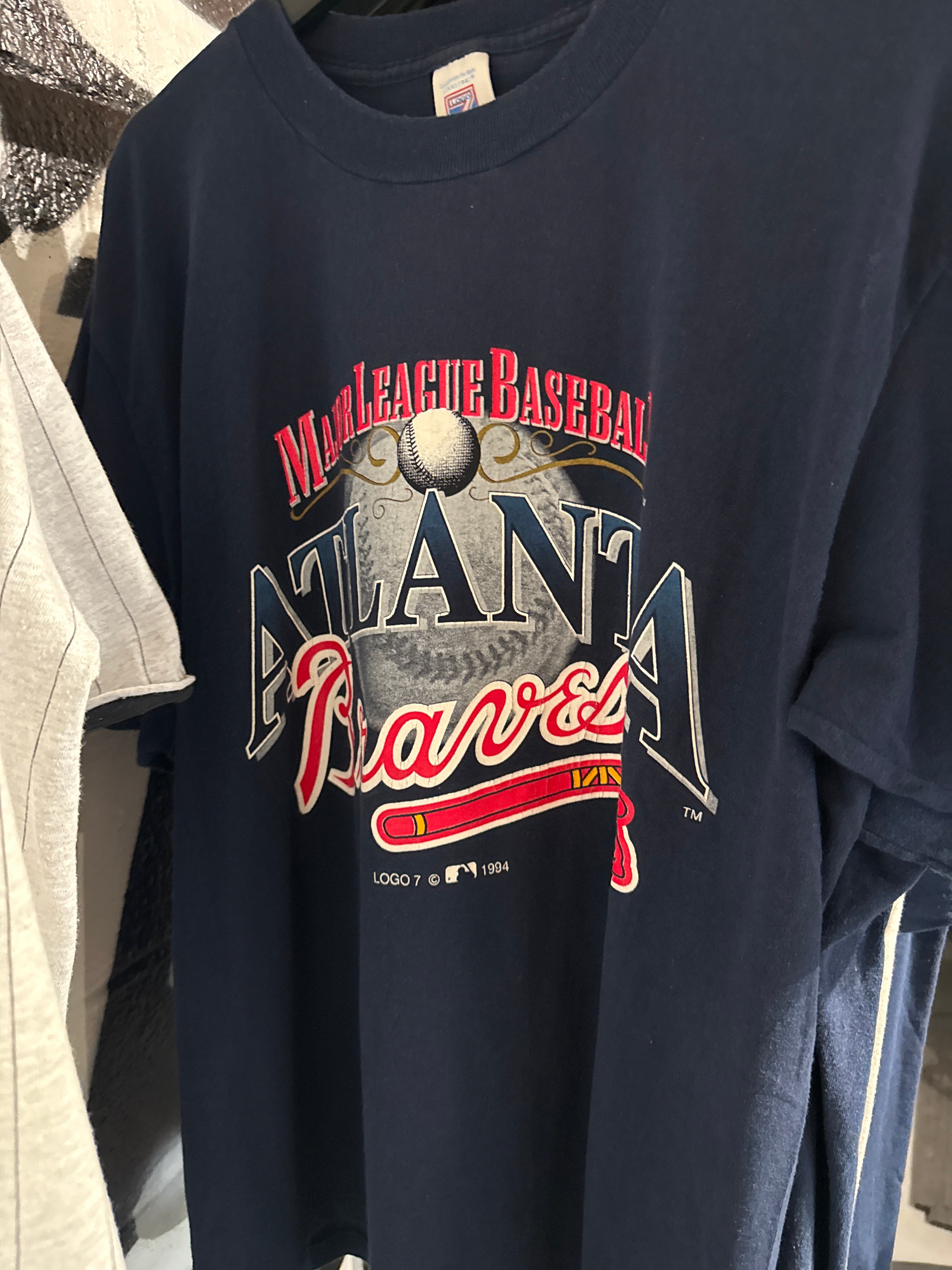 VTG ATL Braves 94 NL T-Shirt L