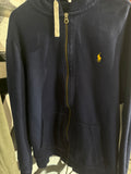 Polo Navy Zip Hoodie XXL