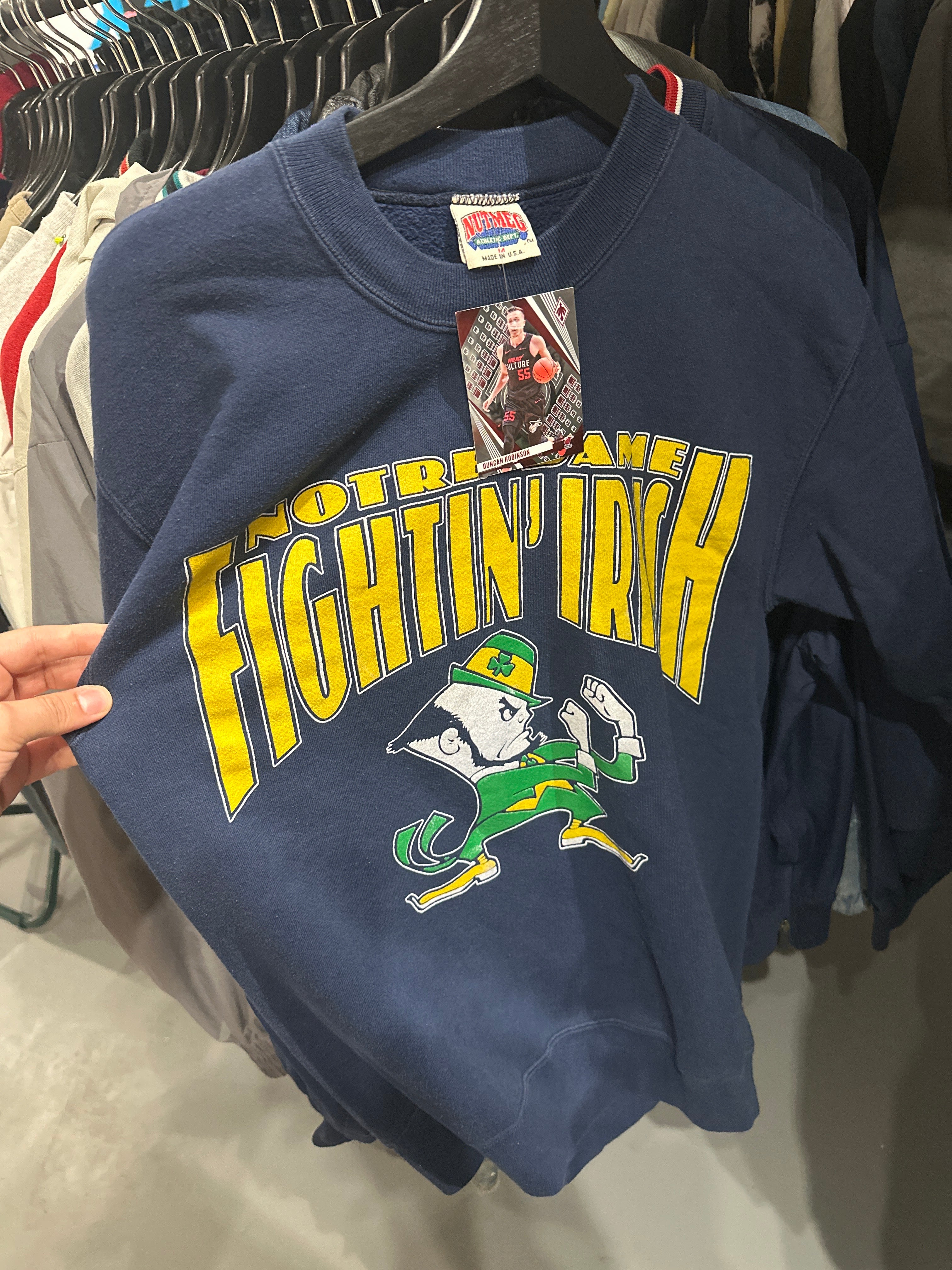 Vtg Notre Dame Crew (M)