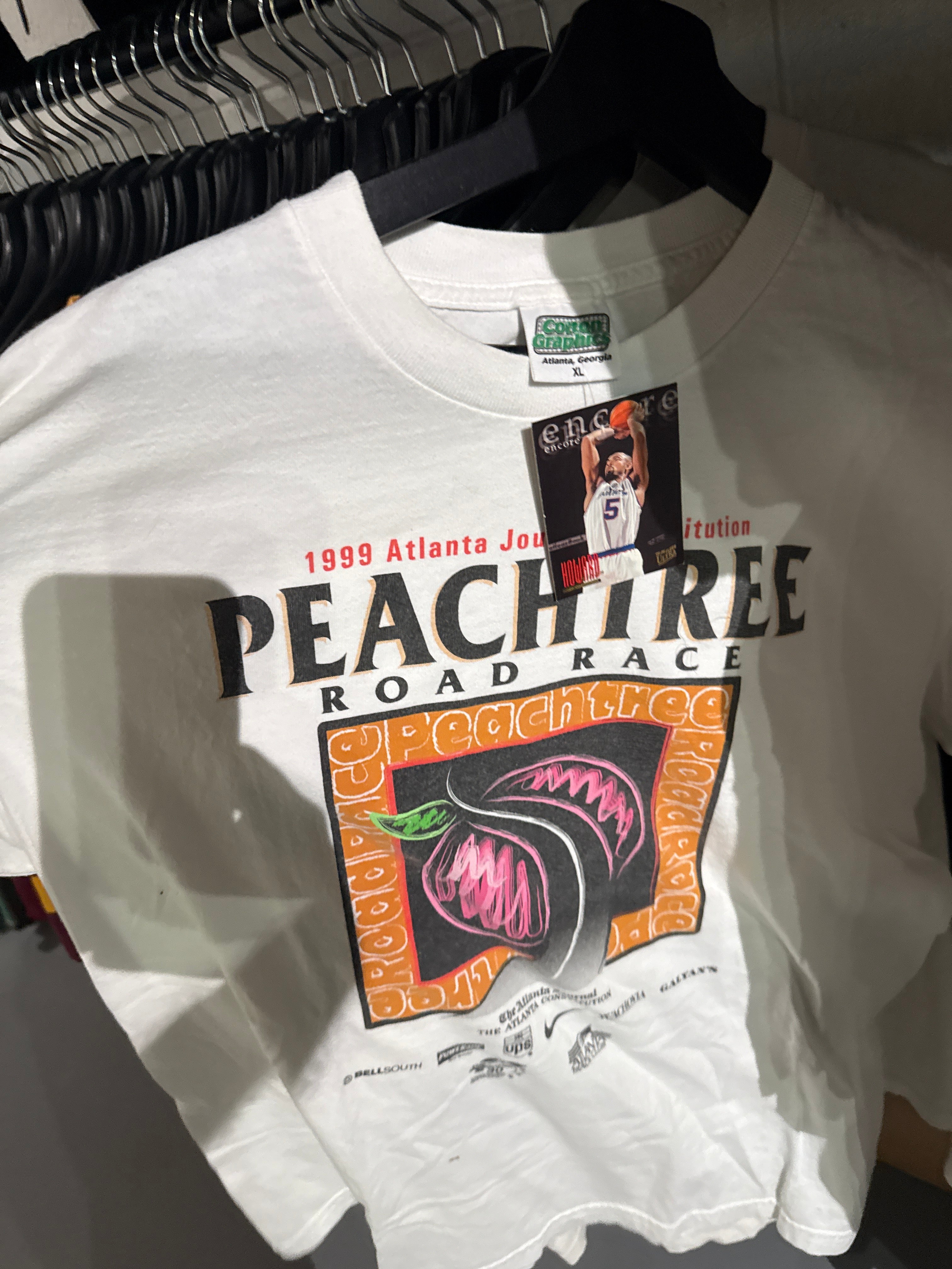 Vintage PEACHTREE Race 1999 T-Shirt Sz XL