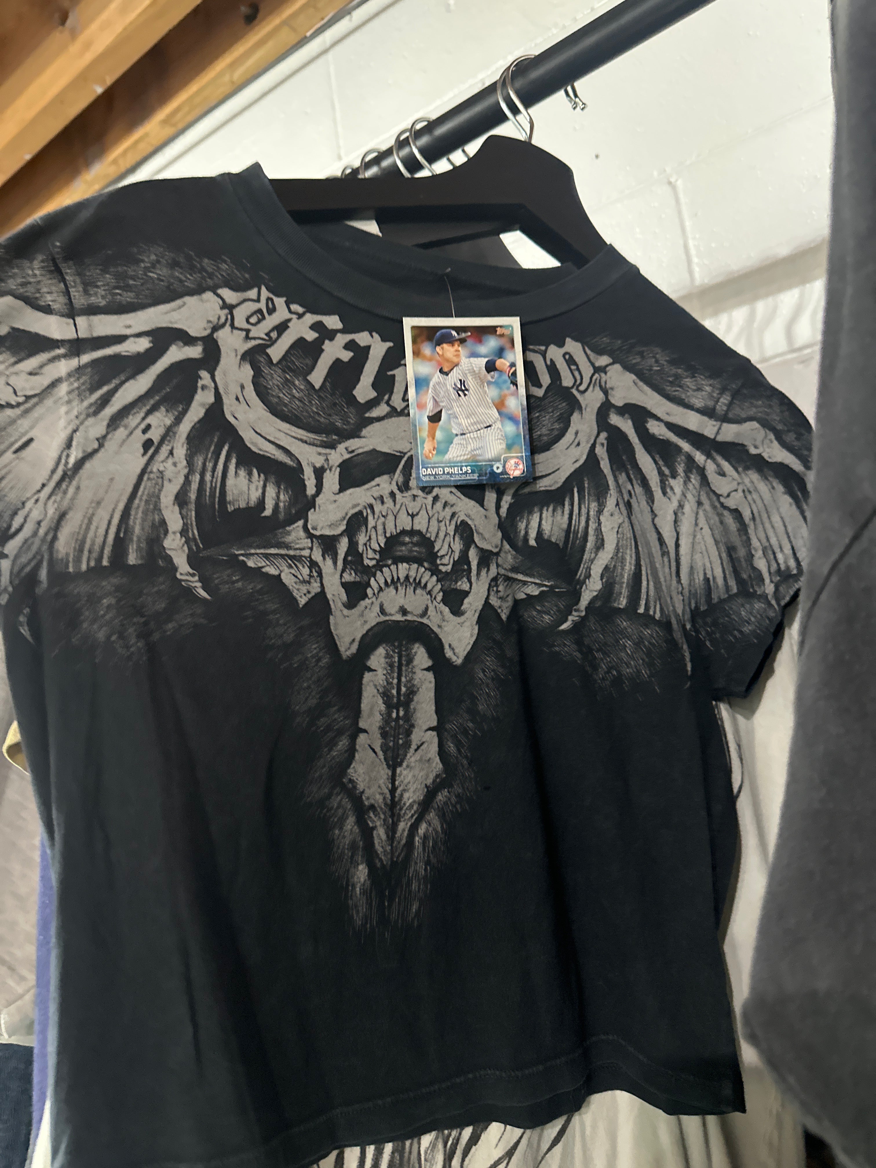 Affliction Baby Tee (L)