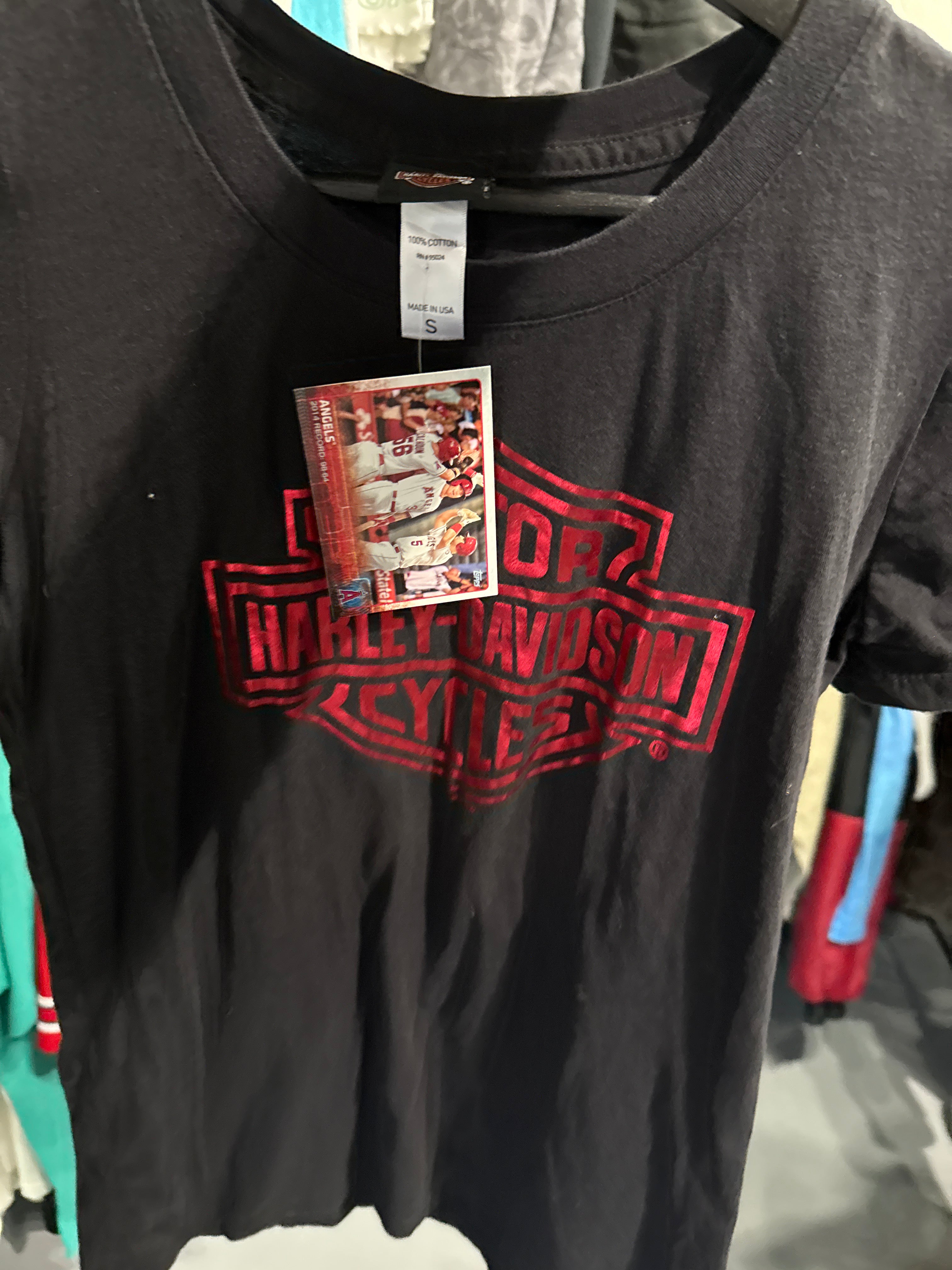 Y2K Harley Red WMNS Sz M