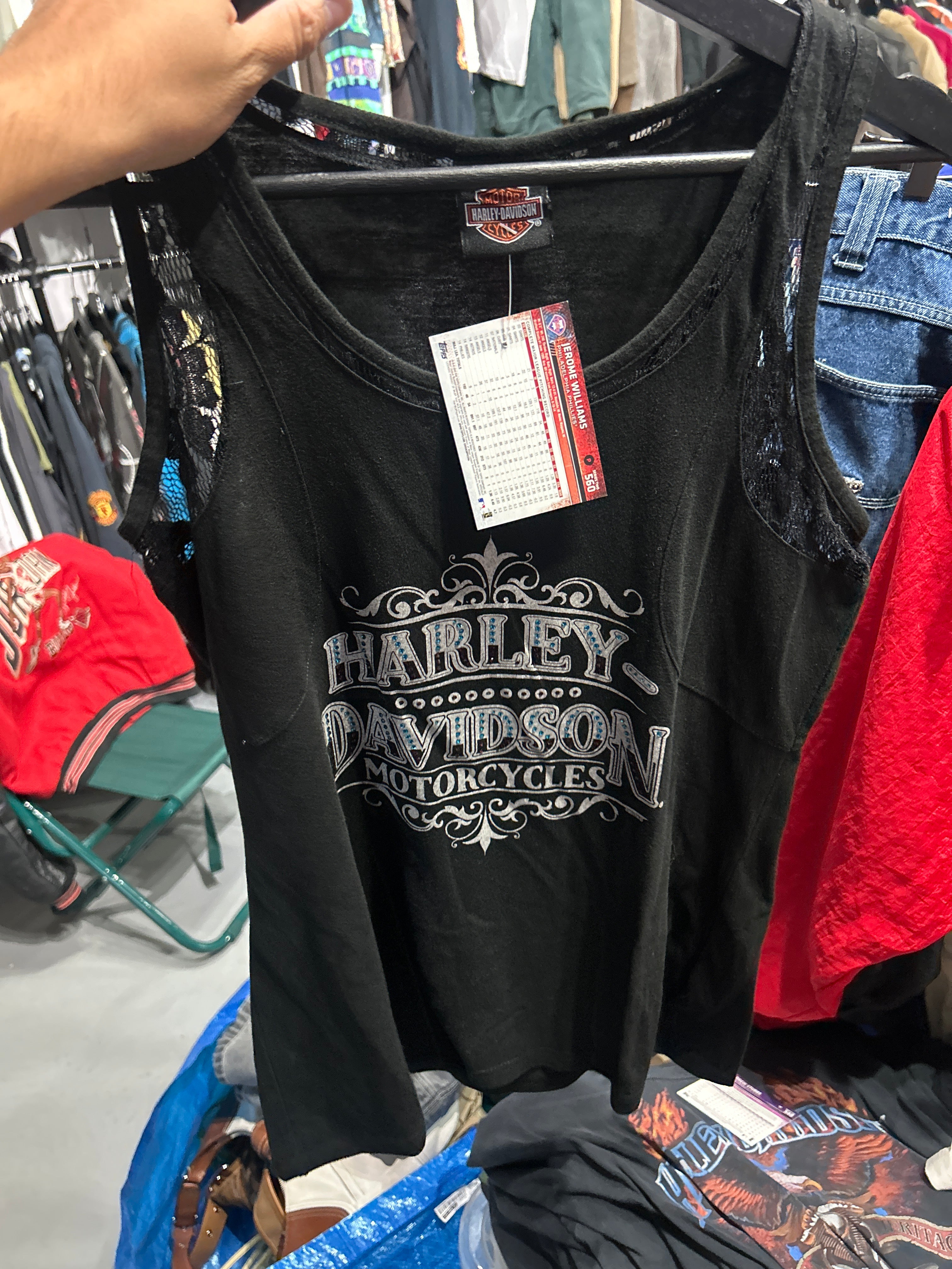 Women’s Harley Black Tank Sz XL