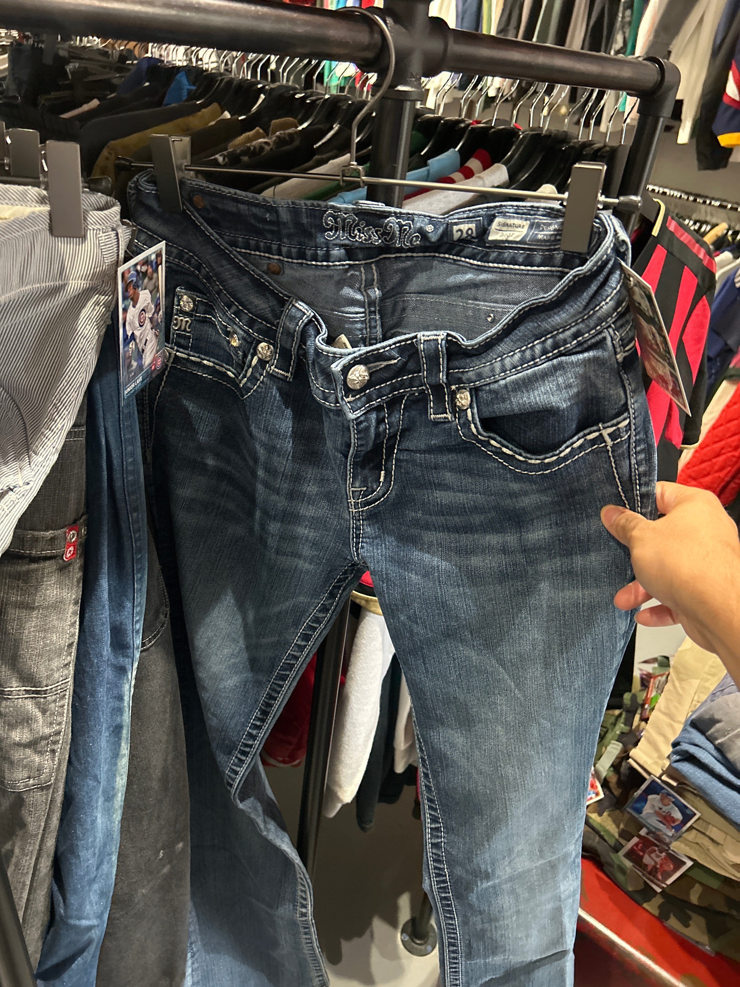 Y2K Miss Me Jeans Sz 28