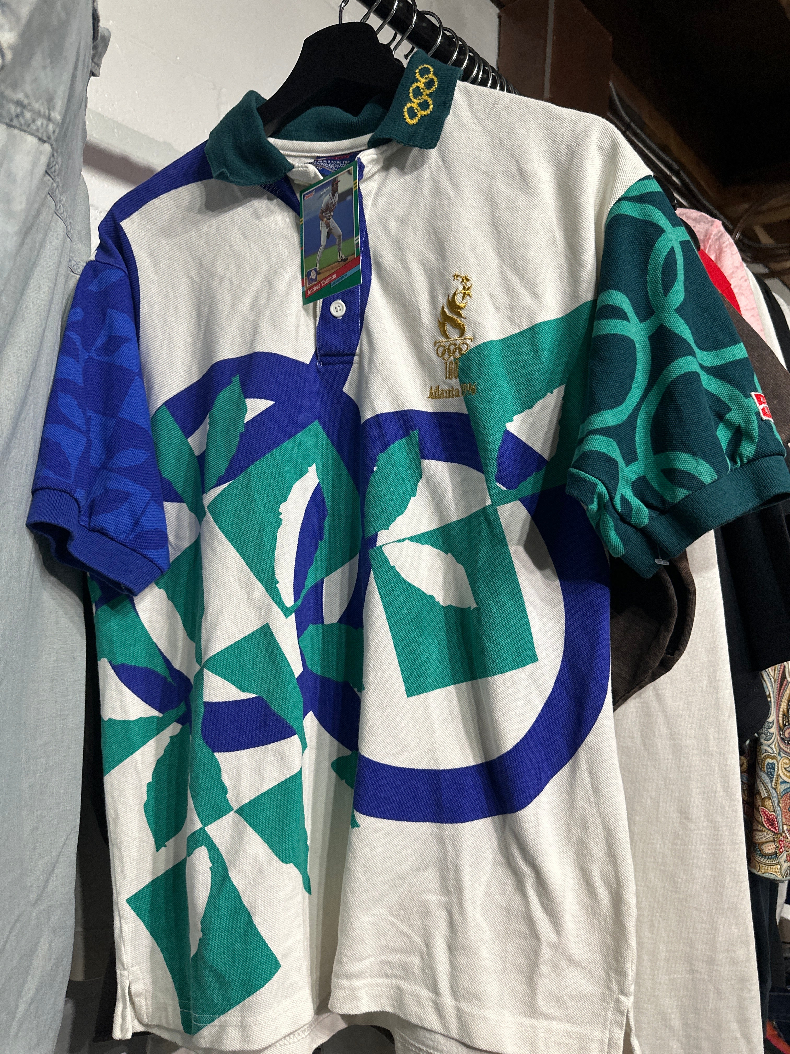 Vtg Atlanta 1996 Polo (M)