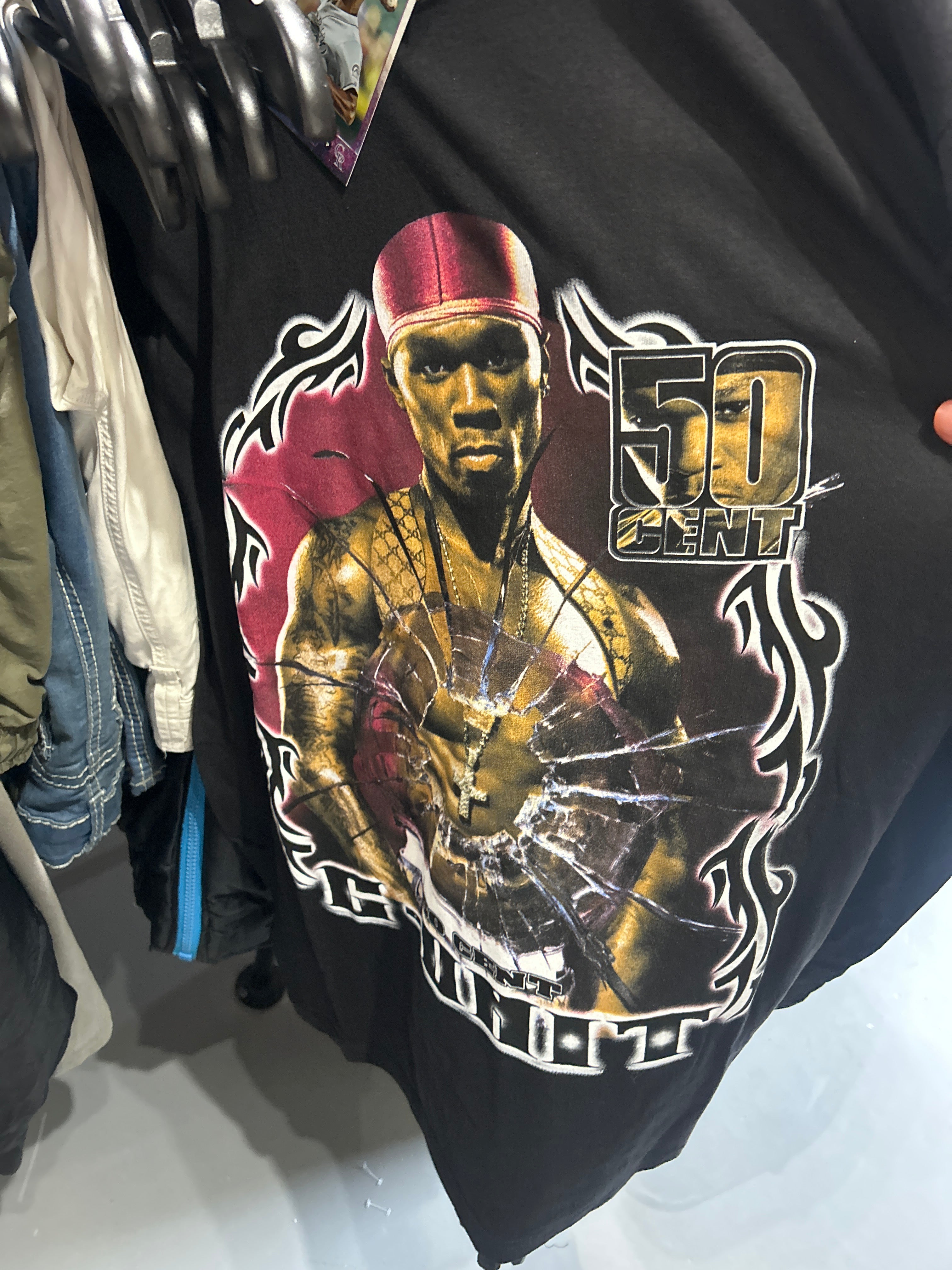 VNTG 50 Cent Rap Sz XL