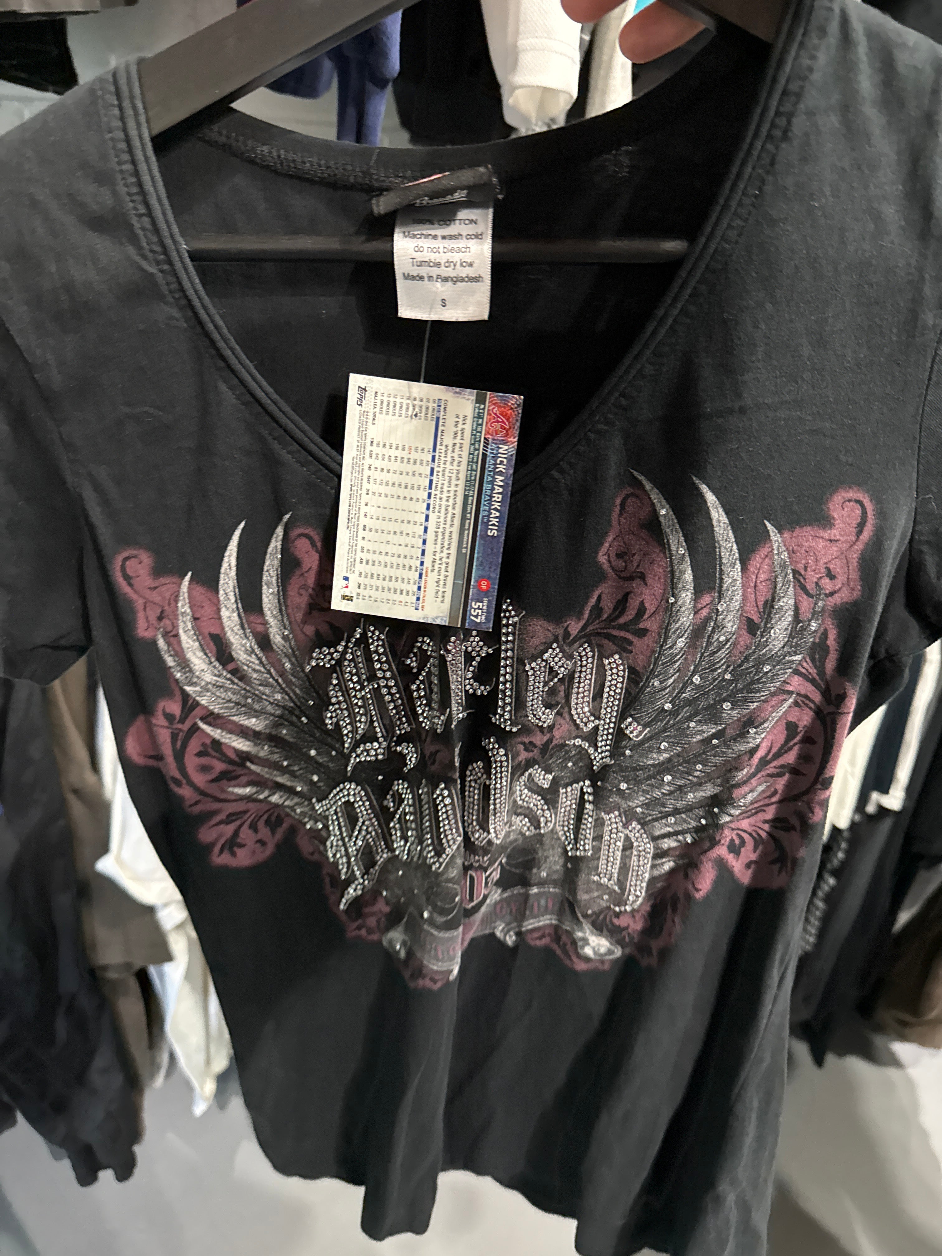 Y2K Harley Wings WMNS Sz S