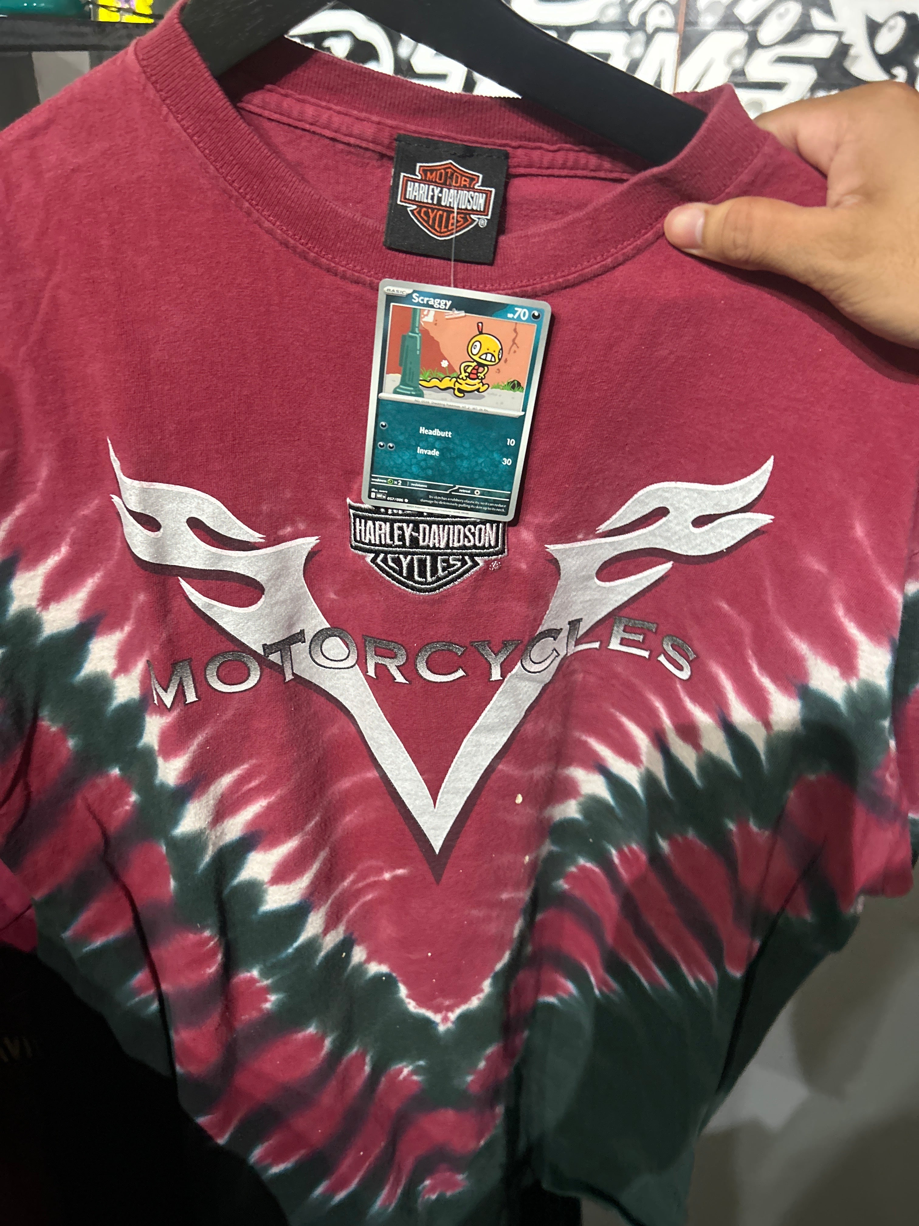 VNTG Harley Tie Dye Sz L