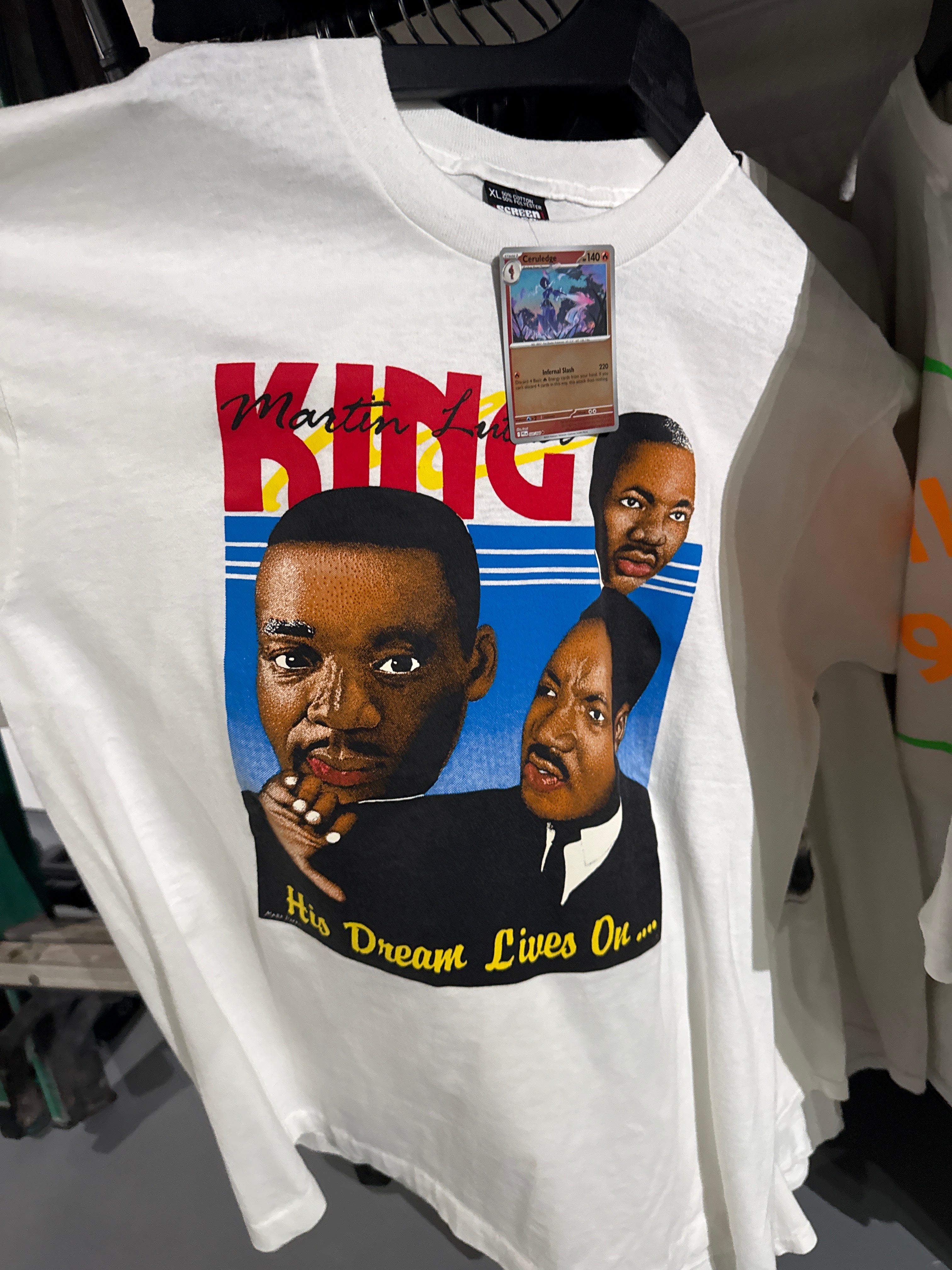 Vintage MLK Dream Lives On T-Shirt Sz XL