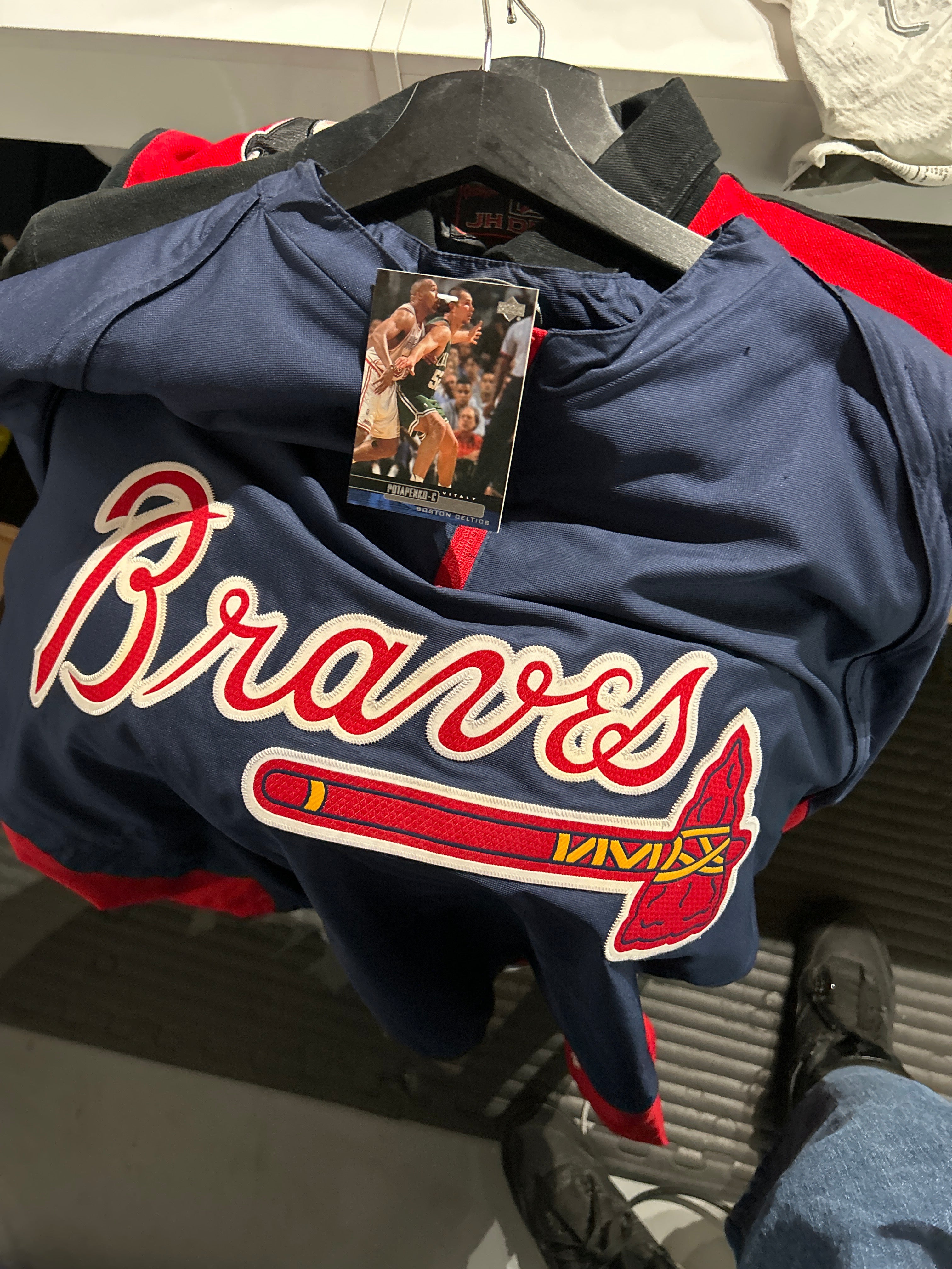 Braves Quarter Zip Sz 2XL