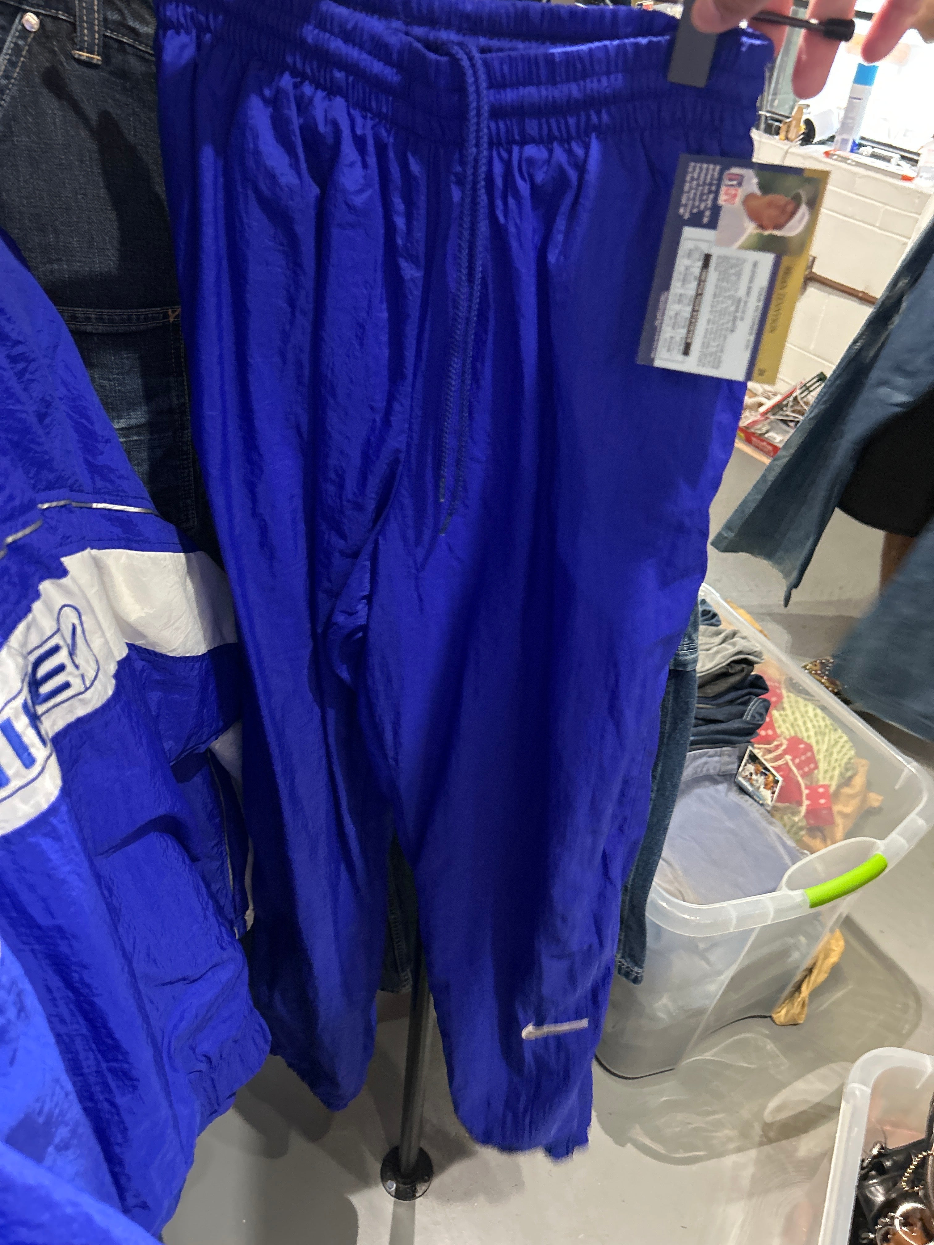 VNTG Royal Blue Nike pants Sz S