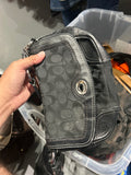 Coach Monogram Black
