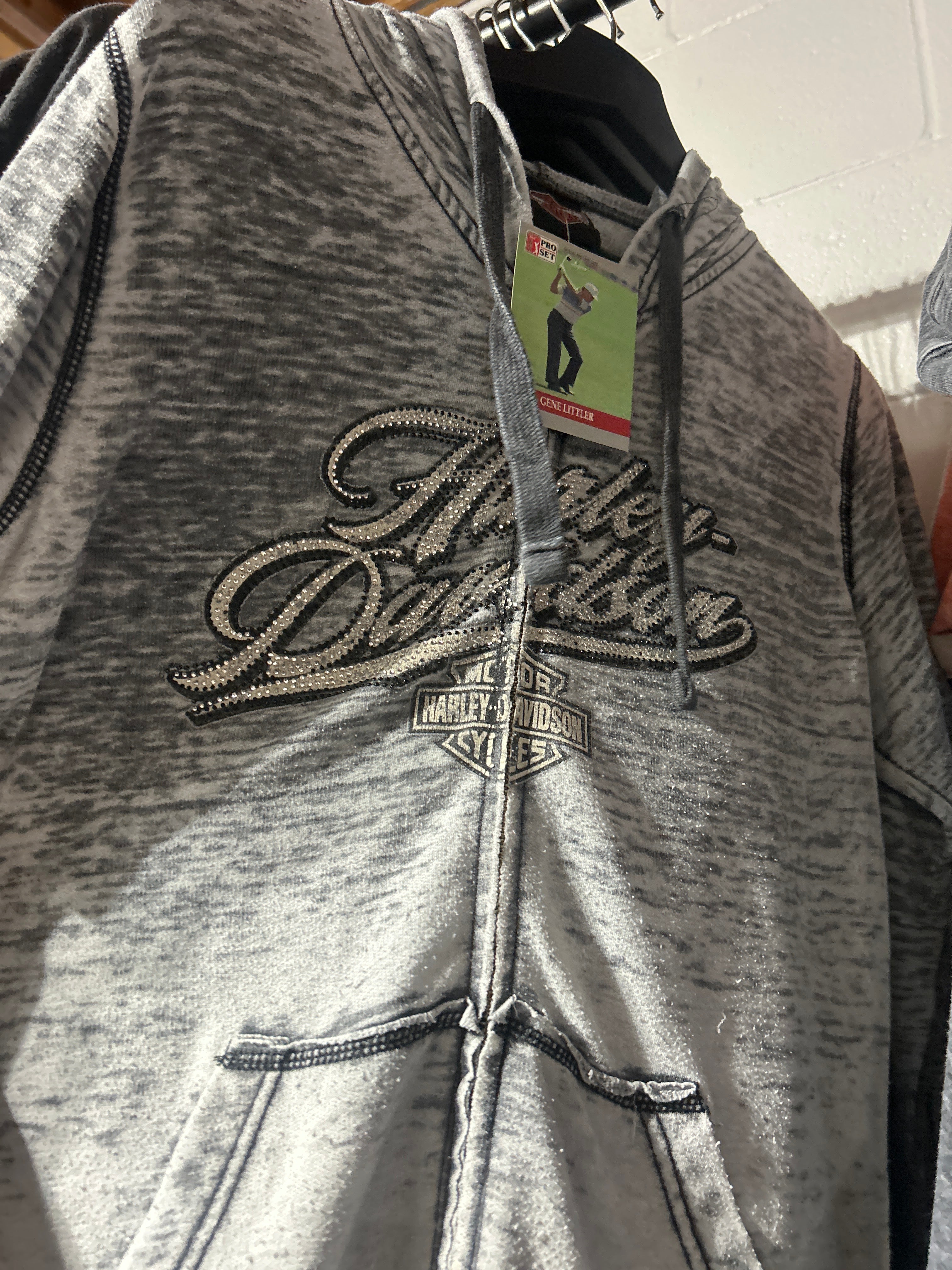 VNTG WMNS Harley Zip Sz L