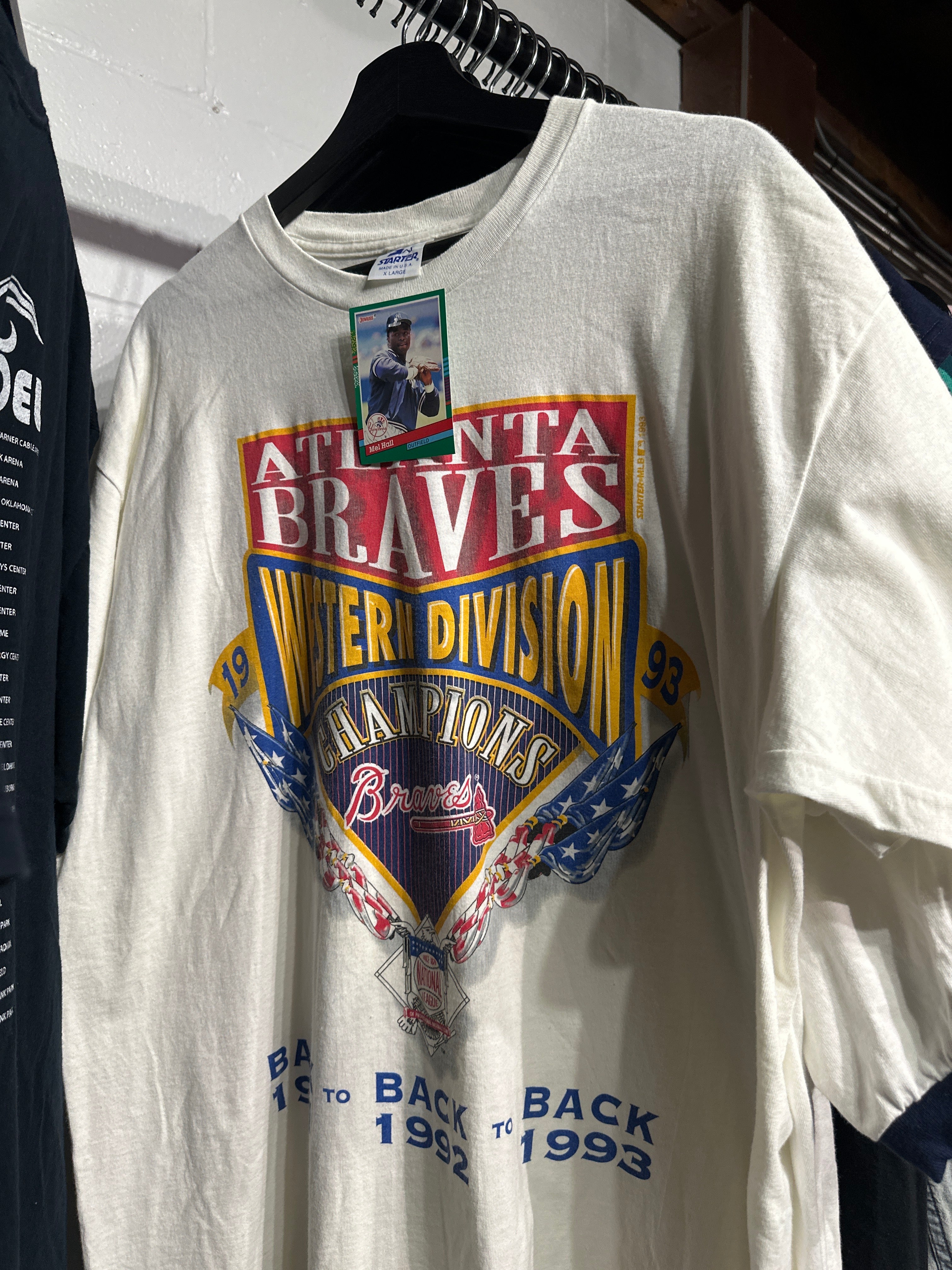 Vtg Braves Western Div Tee (XL)