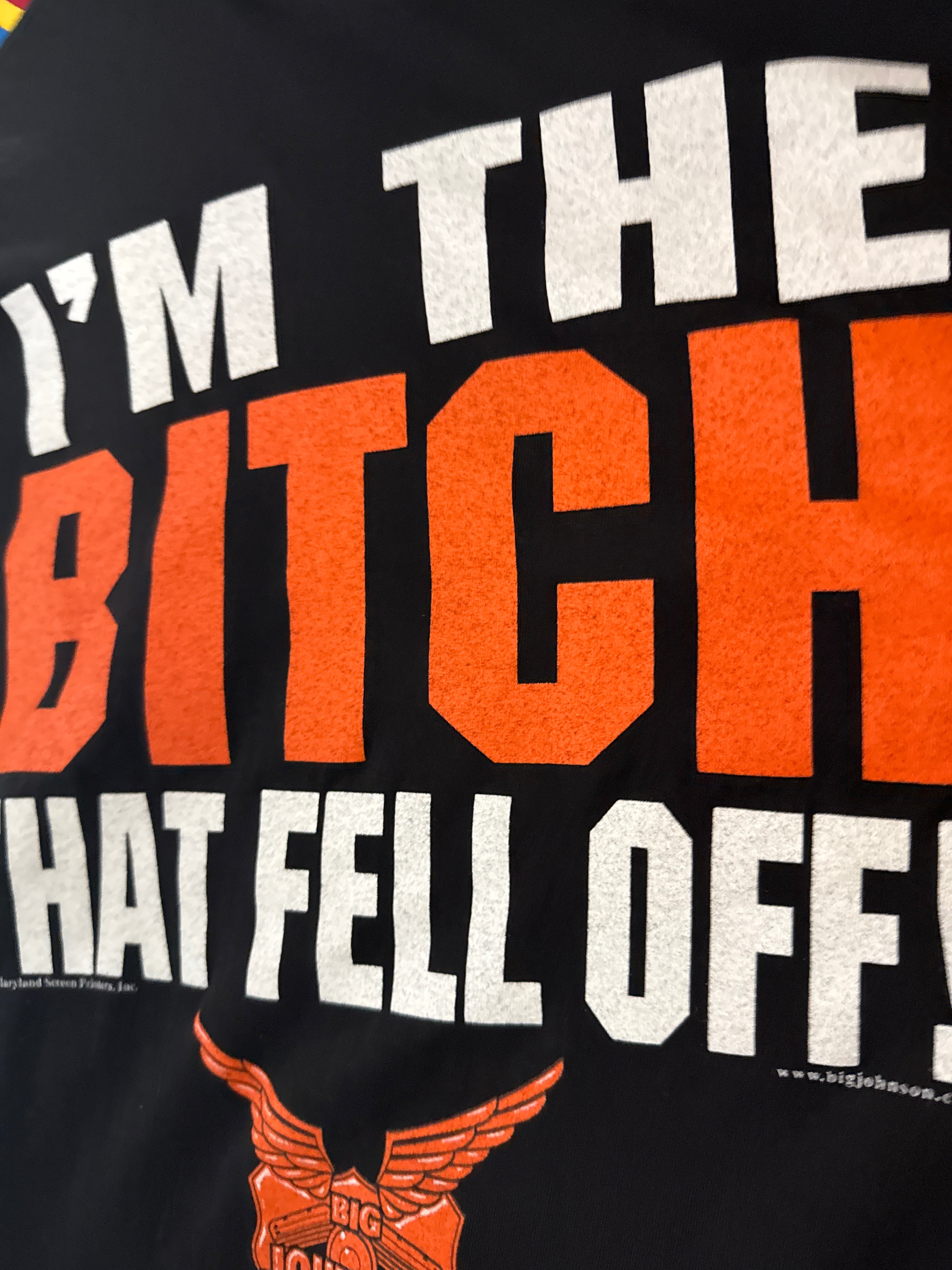 BIG Johnson B* Fell Off Sz XL