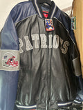 Patriots NFL Leather Jacket (XXL)