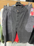 Black Double Knee Shorts Sz 34