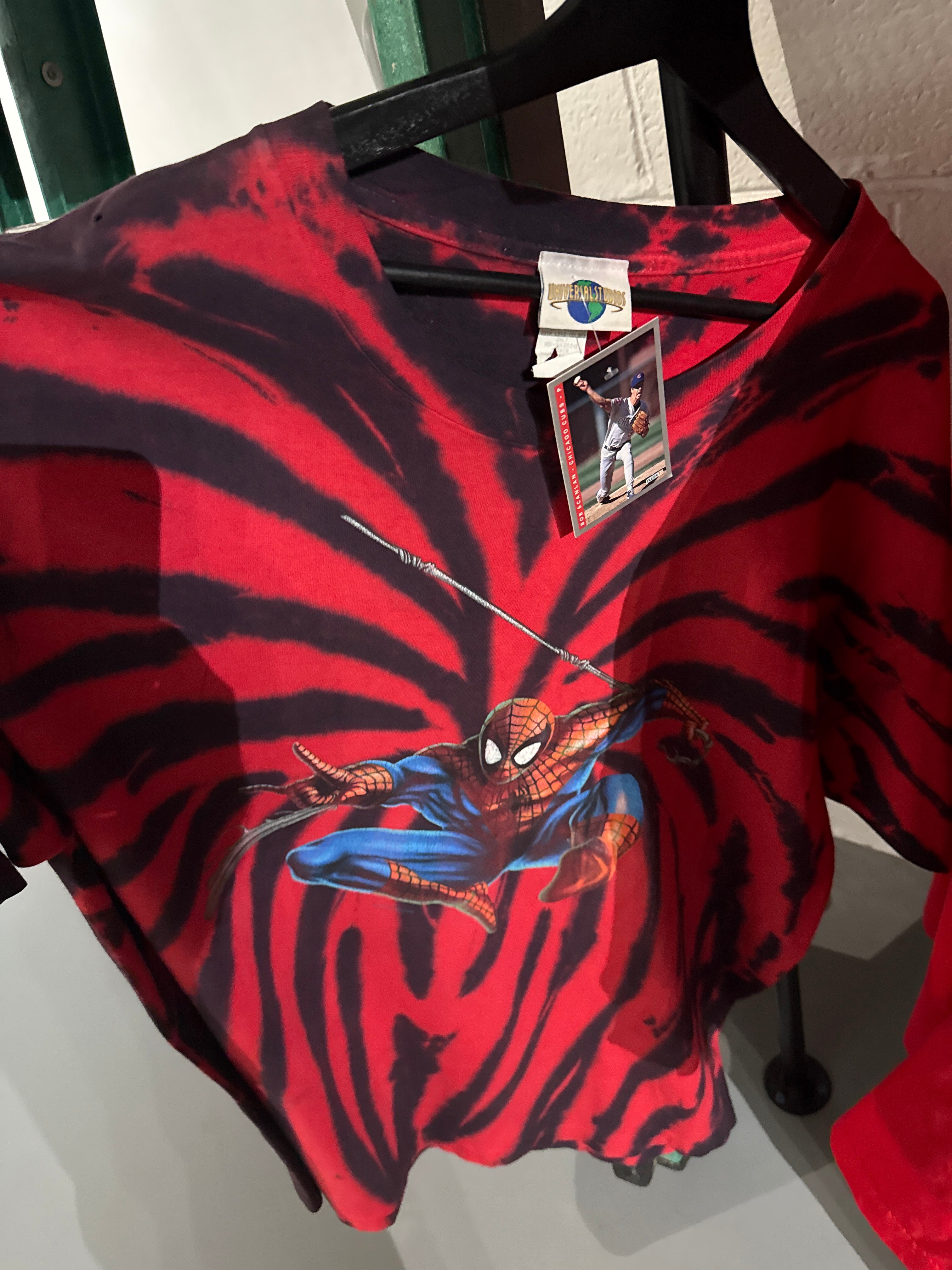 Vintage Spider-Man Tie Dye Tee Sz XXL