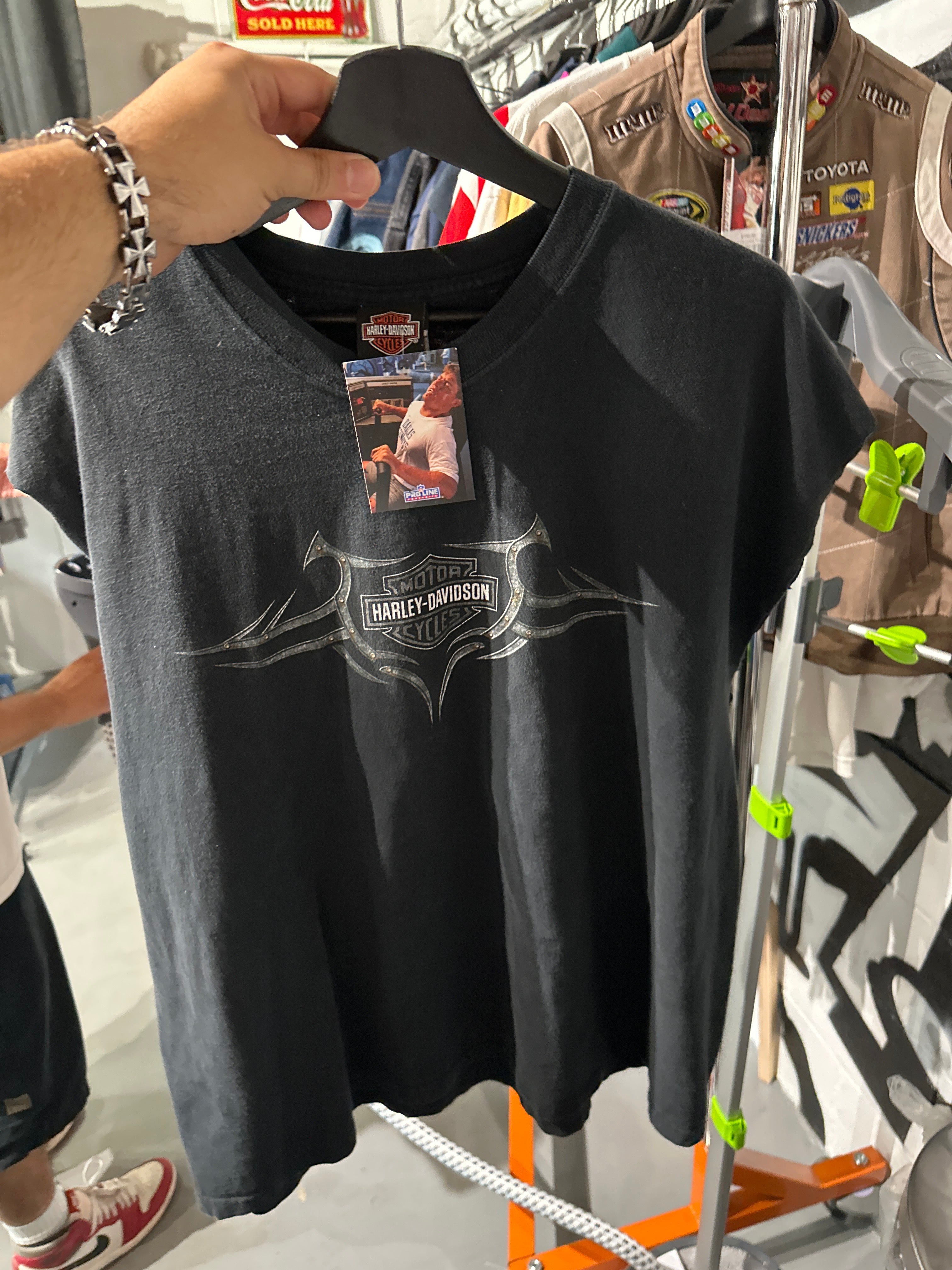 Harley cutoff Tee (XXL)