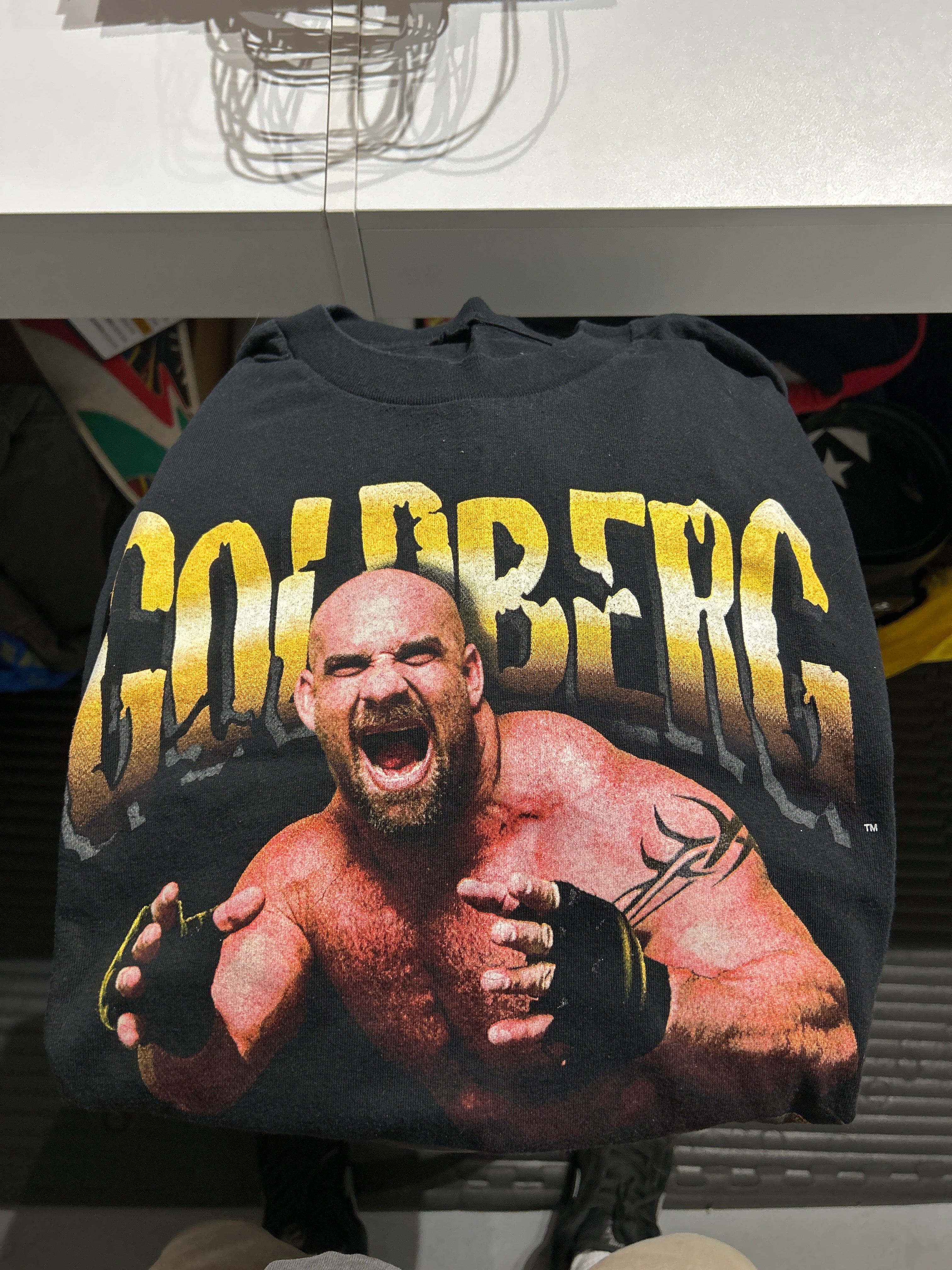 VNTG Goldberg WWE Sz XL