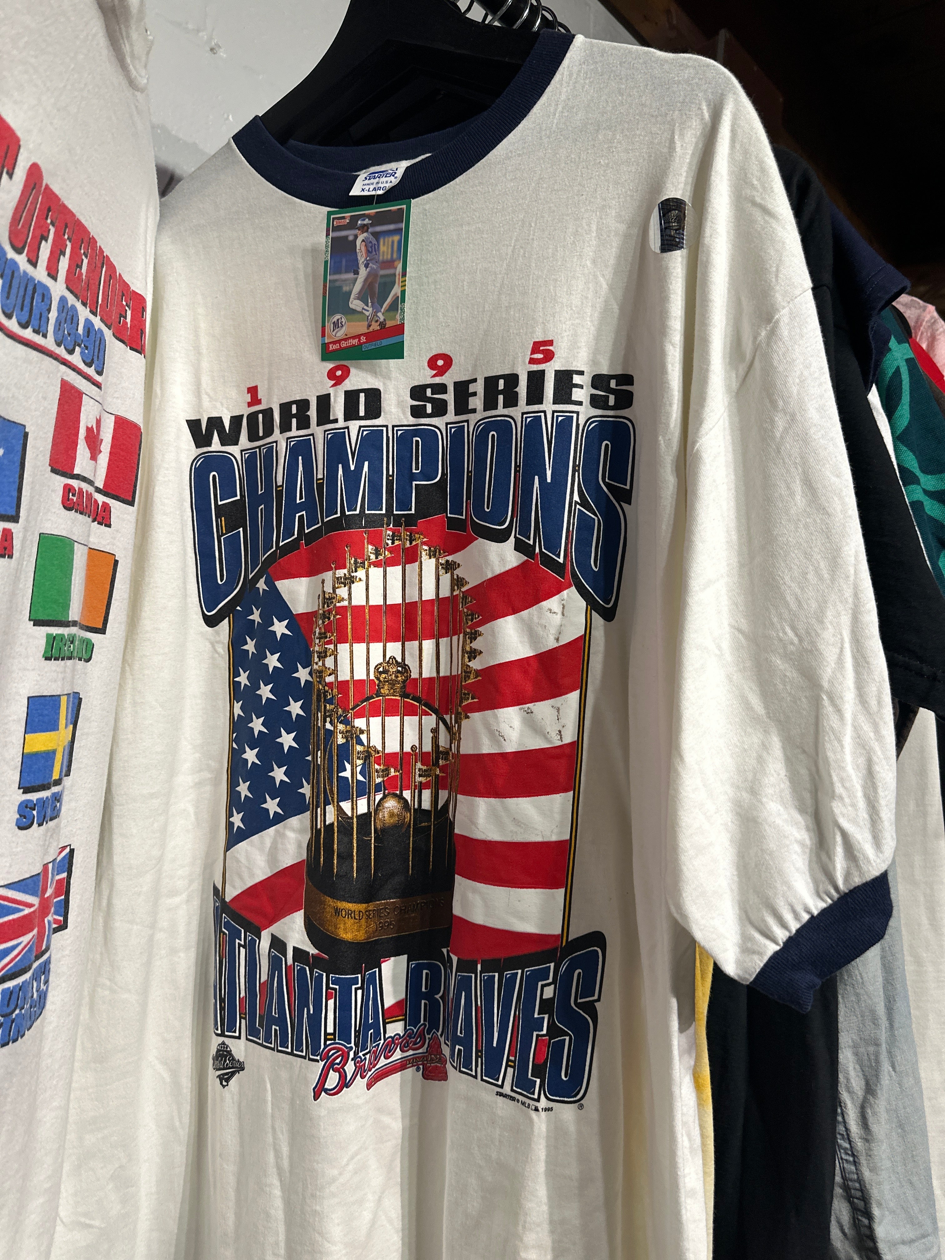 Vtg Braves World Series Tee (XL)