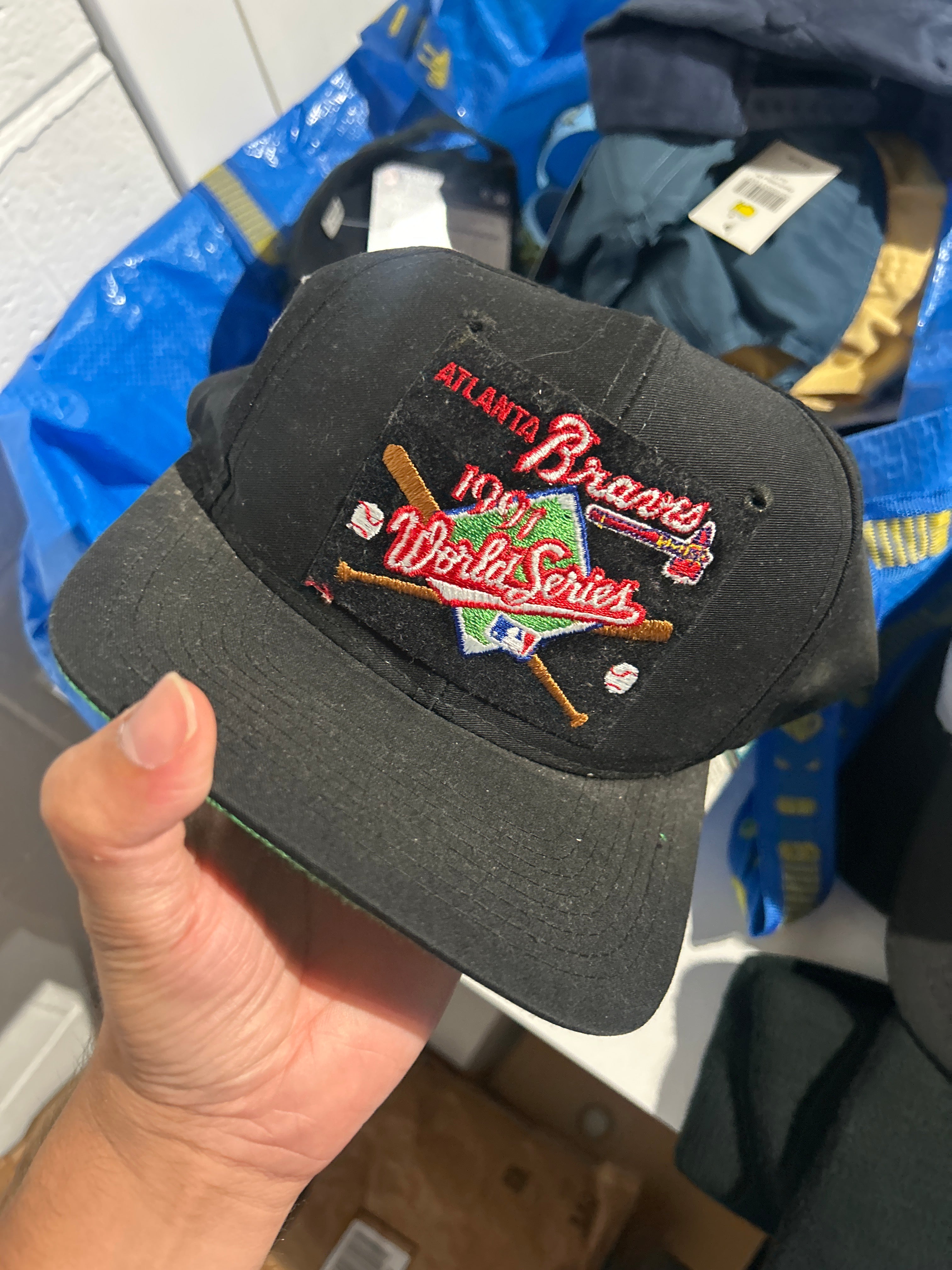 VNTG Braves 91 World Series Hat