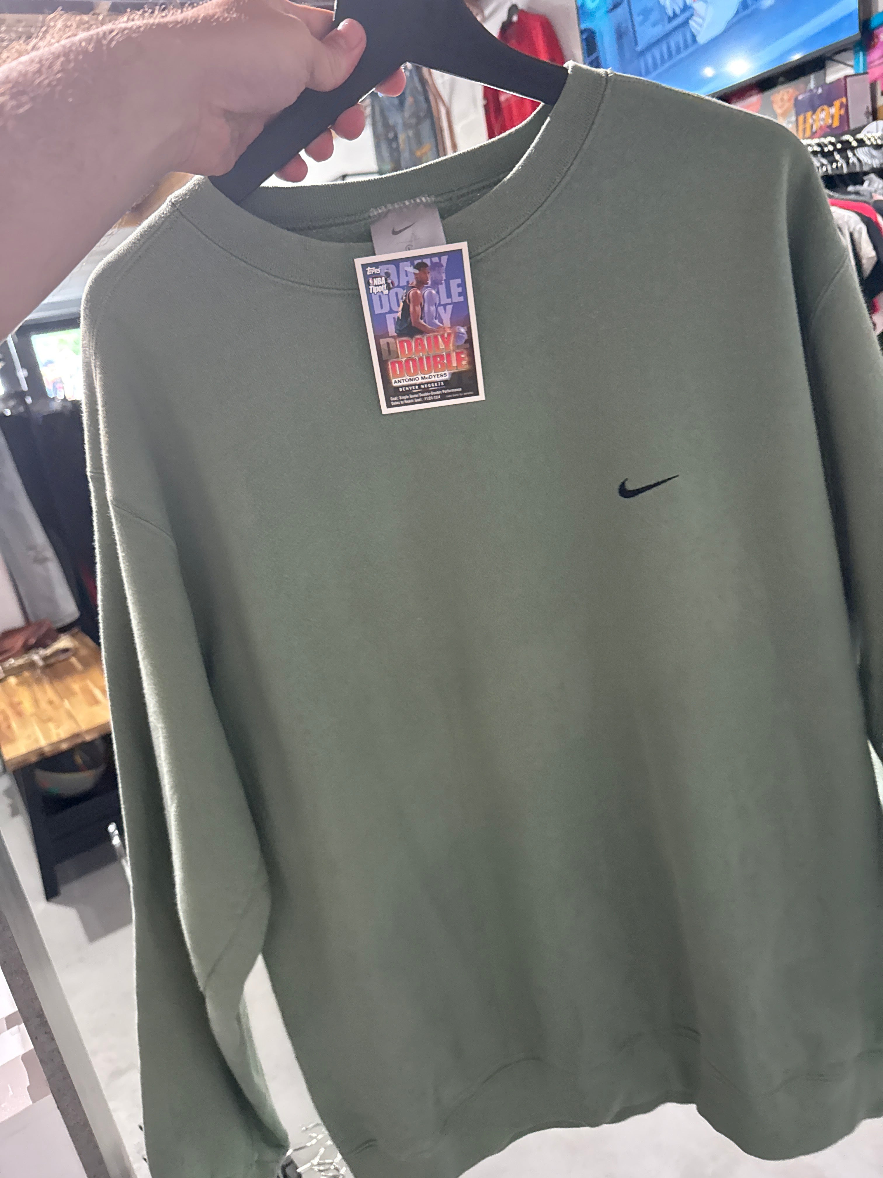 Nike Sage Green Crewneck L