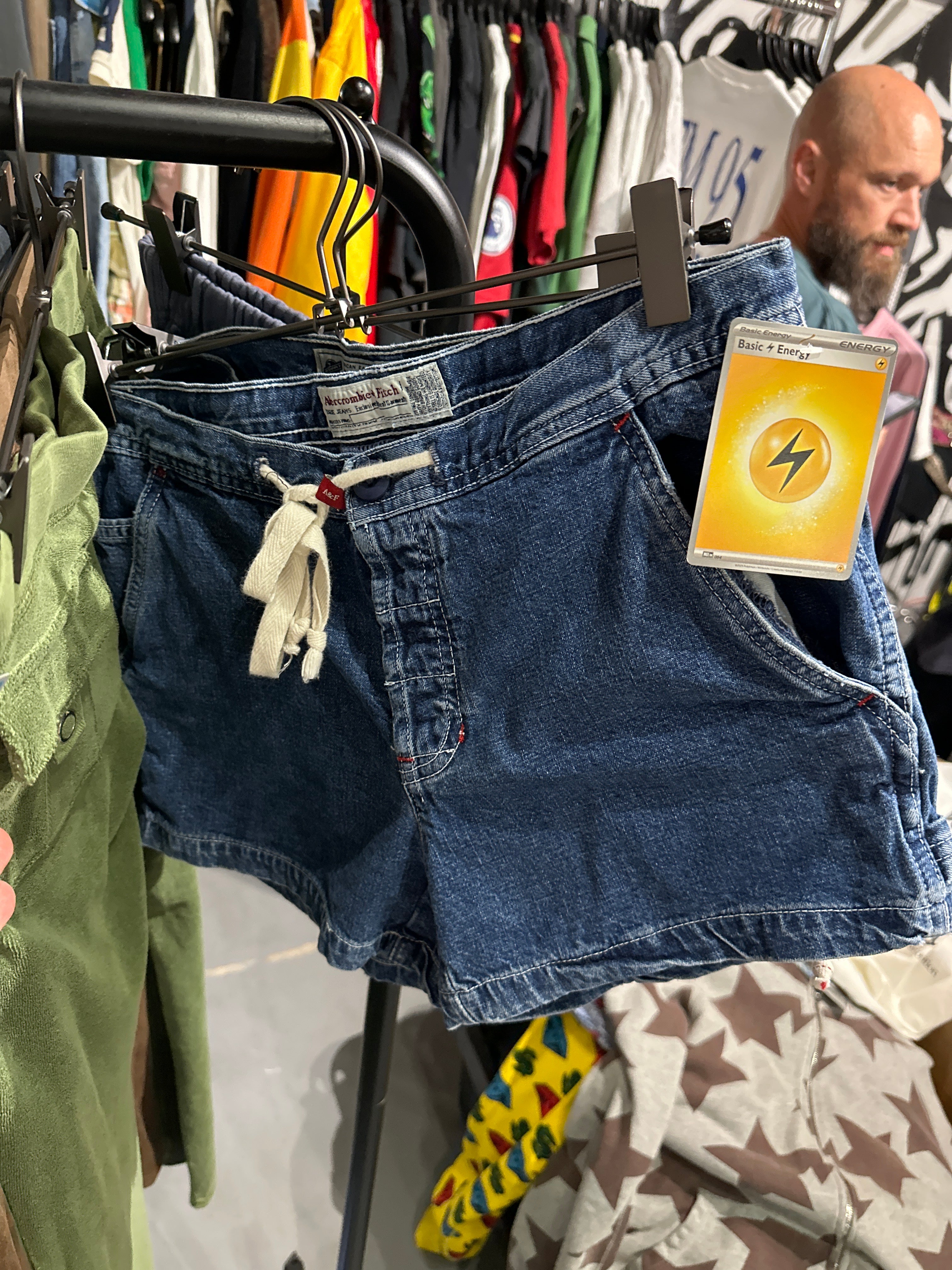 Y2K Abercrombie Denim Shorts (XS)