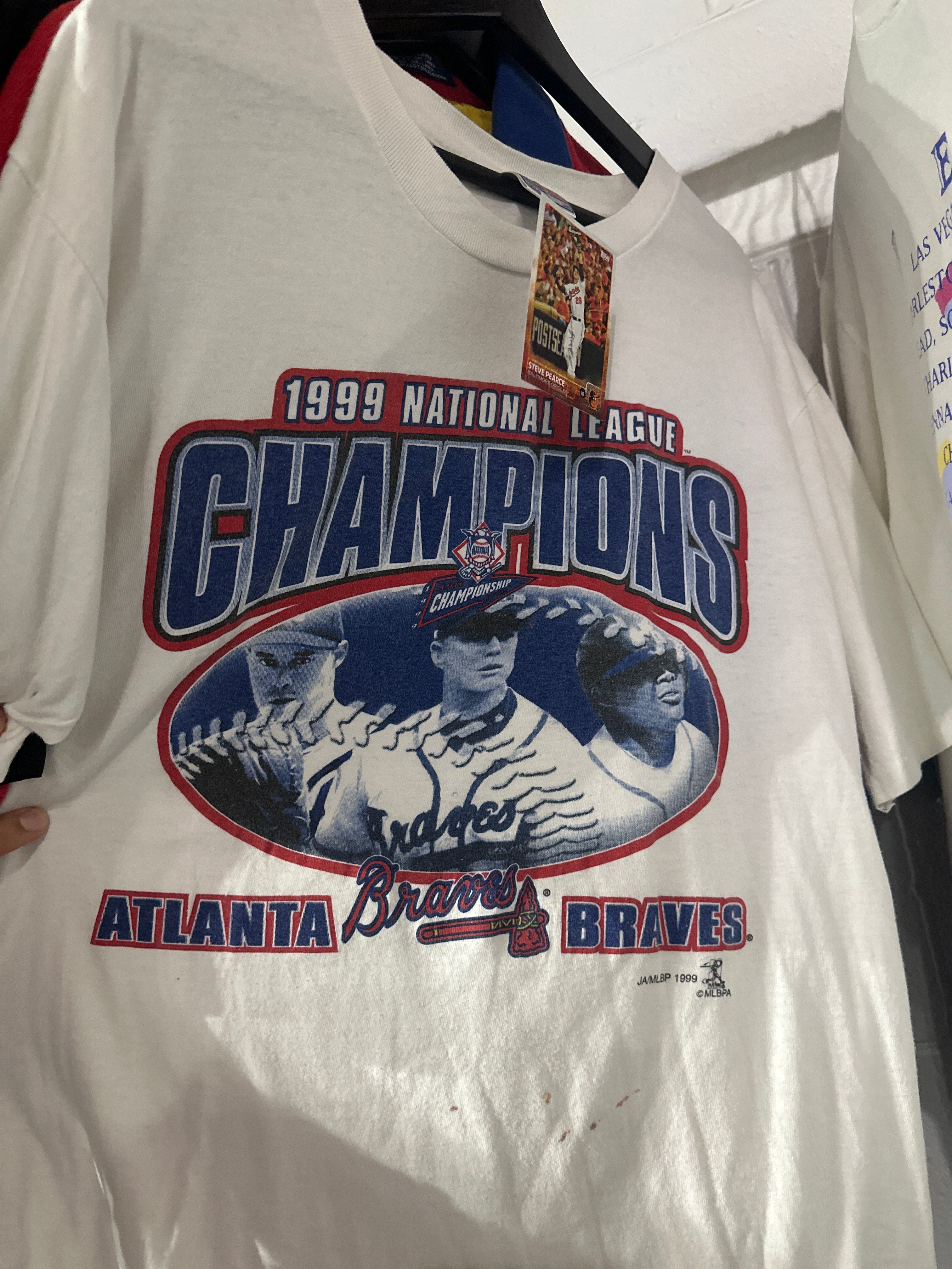 Vtg 99 Braves Tee (L)