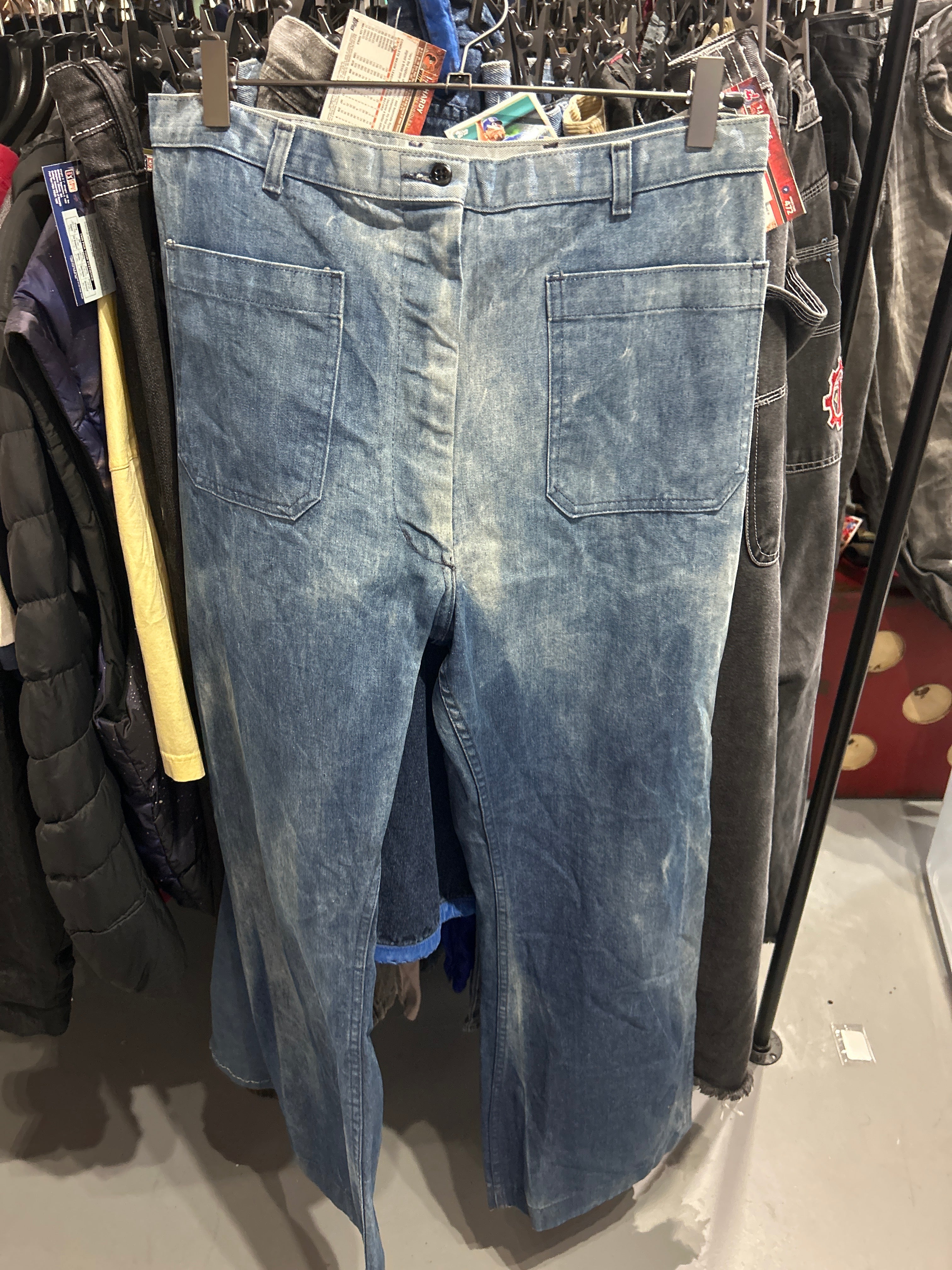 VNTG Military Denim Jeans Sz 32