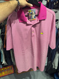 Masters Pink Stripe Polo (XL)