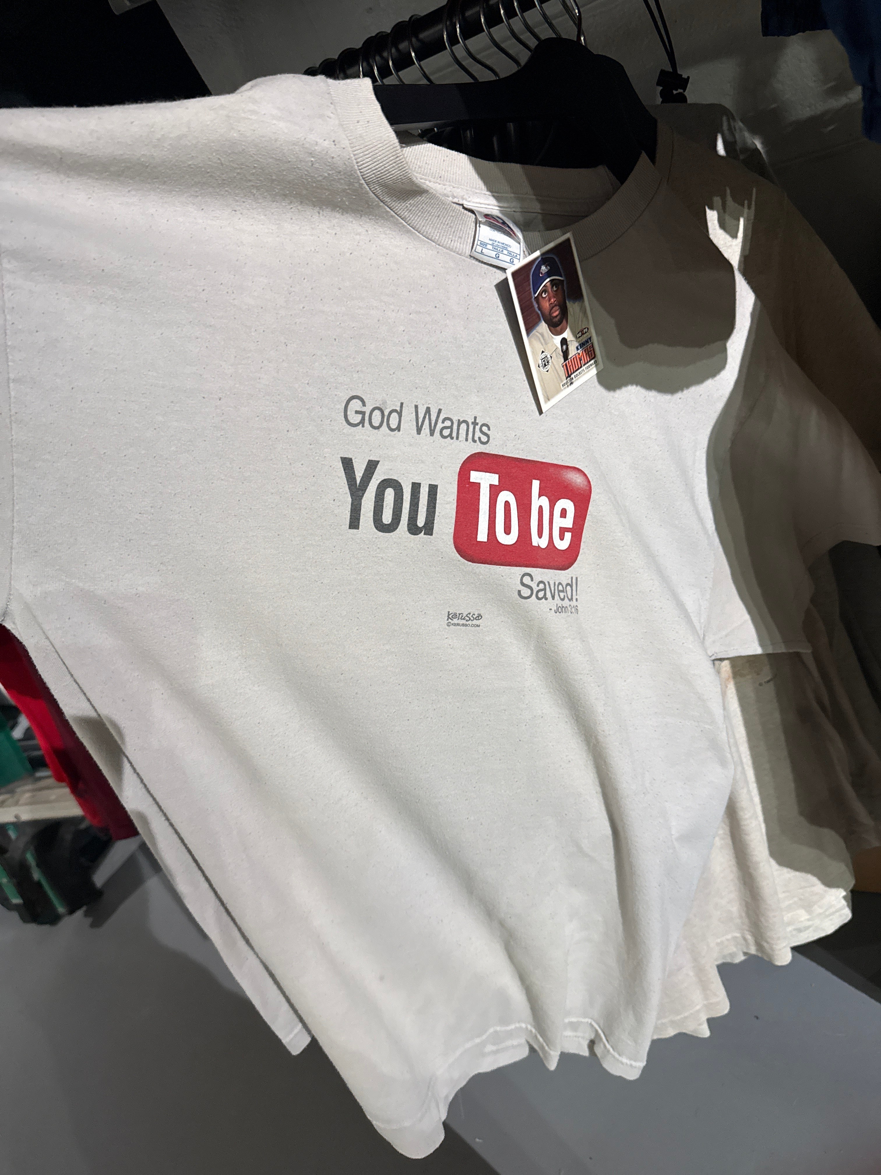 Vintage YouToBe Jesus T-Shirt Sz L
