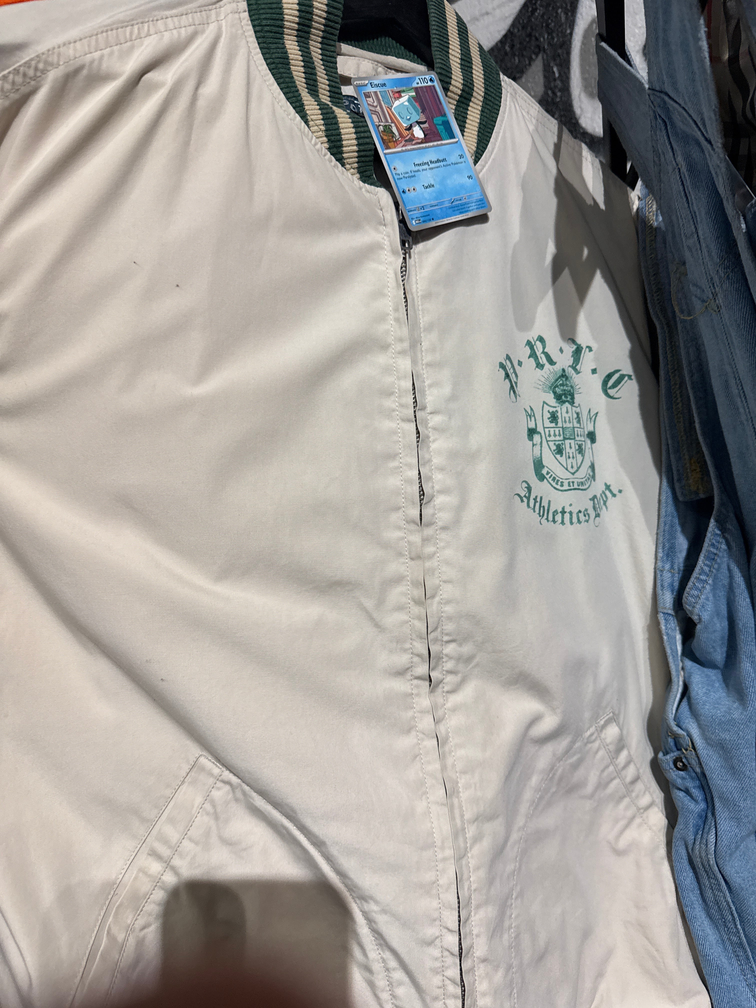 Vintage Polo Varsity Jacket Sz L