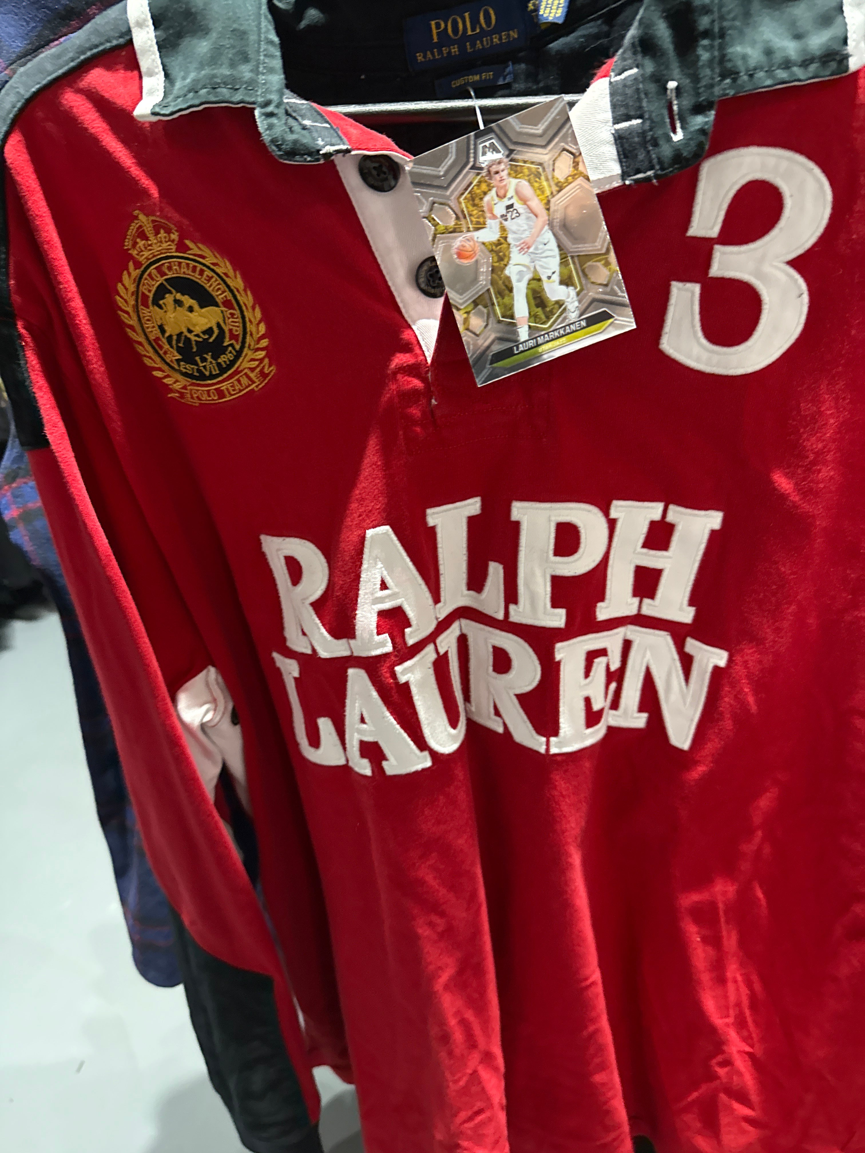 Polo Ralph Lauren Red Rugby Sz XXL