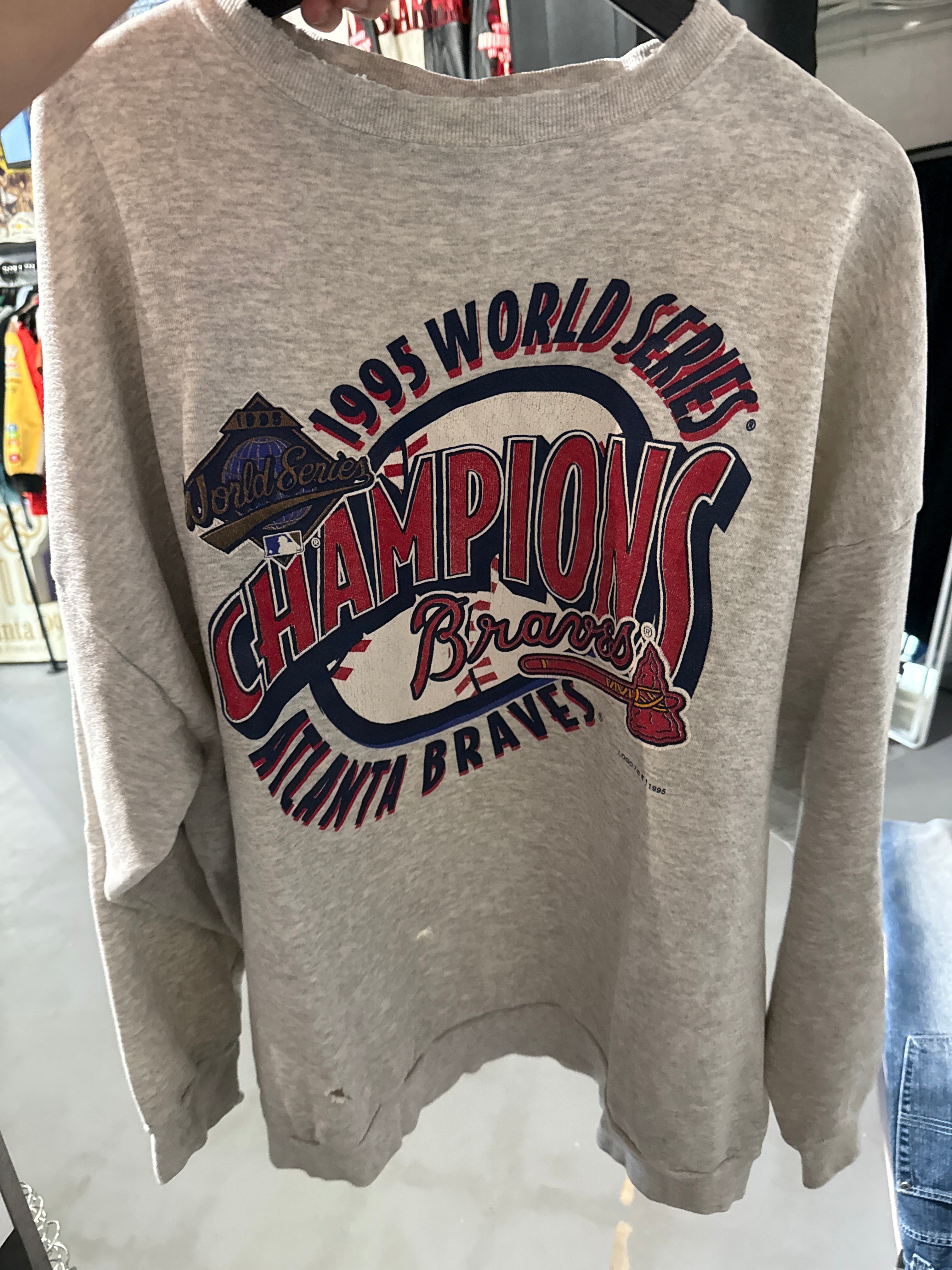 Atlanta Braves 95 WS Sz 2XL