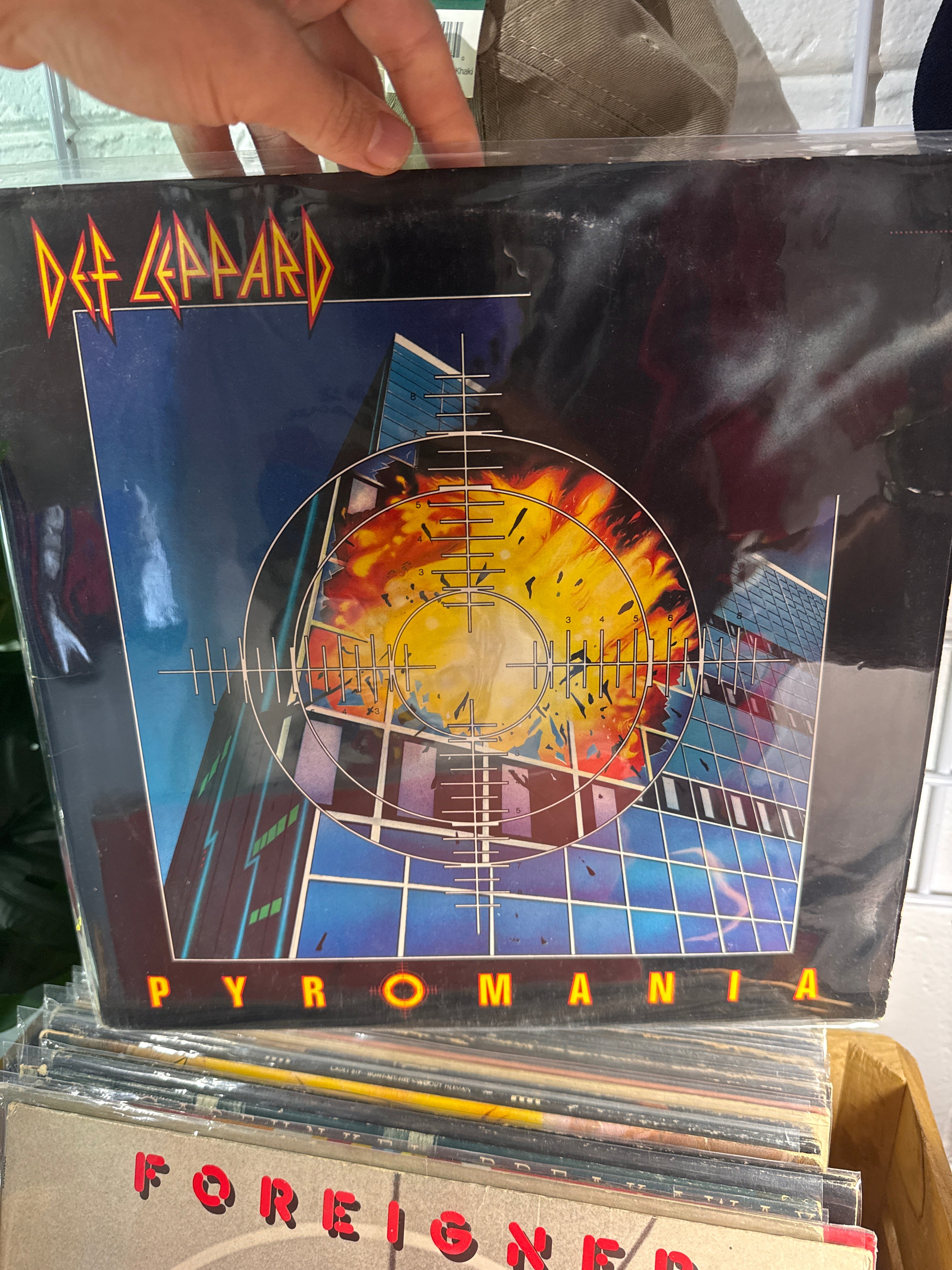 Def Leppard Pyromania LP