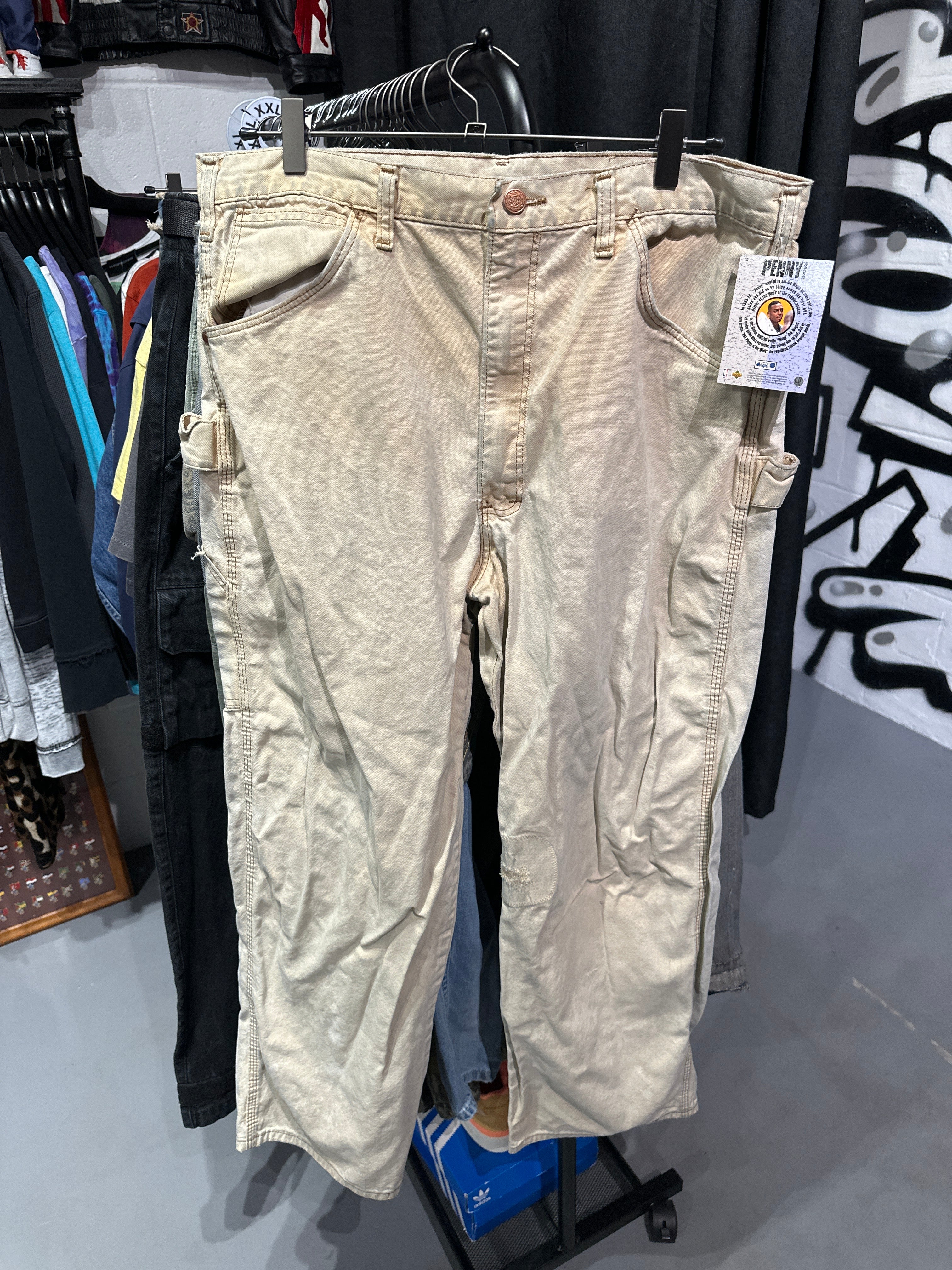 Vtg Faded Carpenter Pants (36)