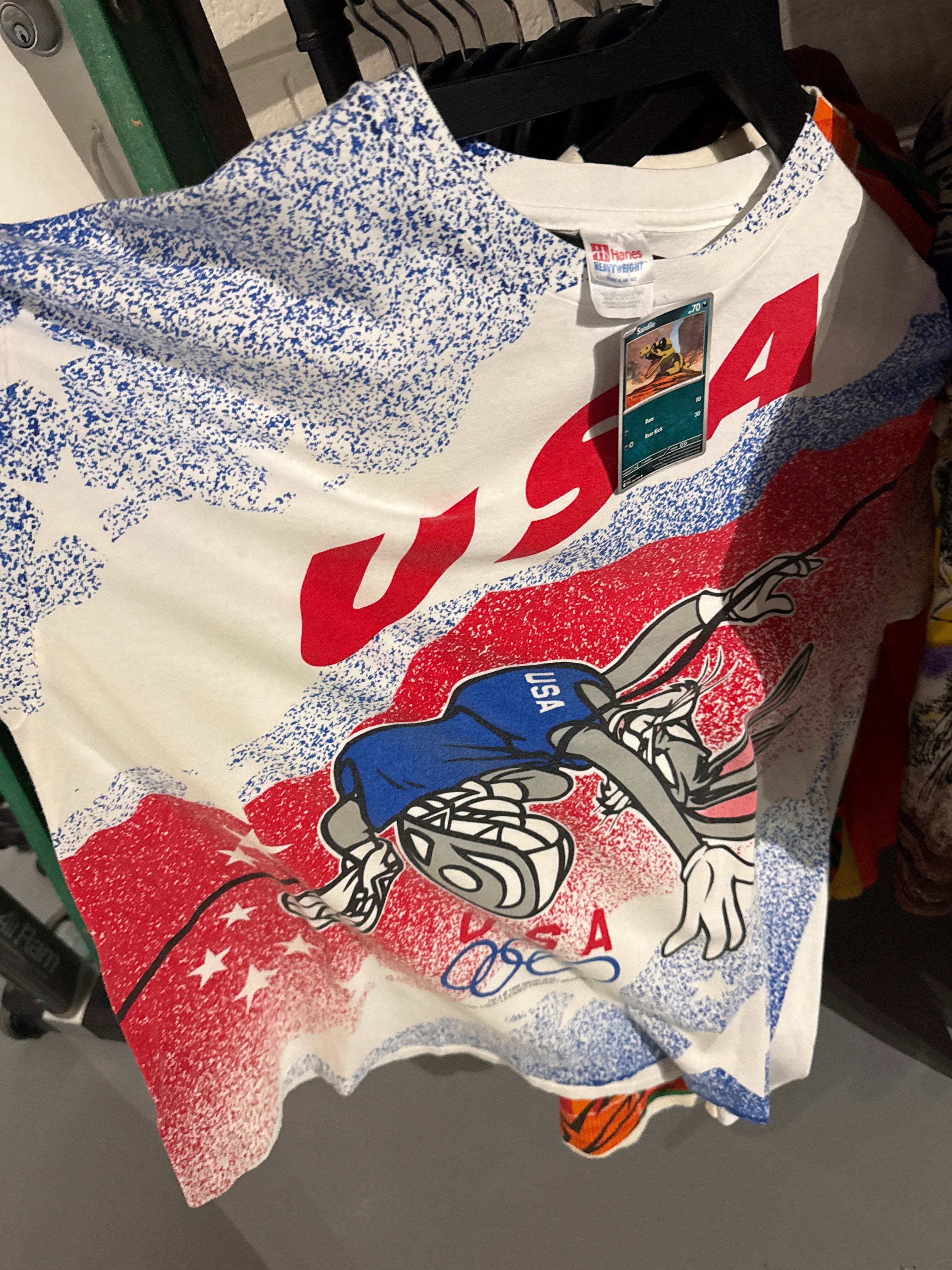 Vintage Olympics USA AOP Sz XL ￼