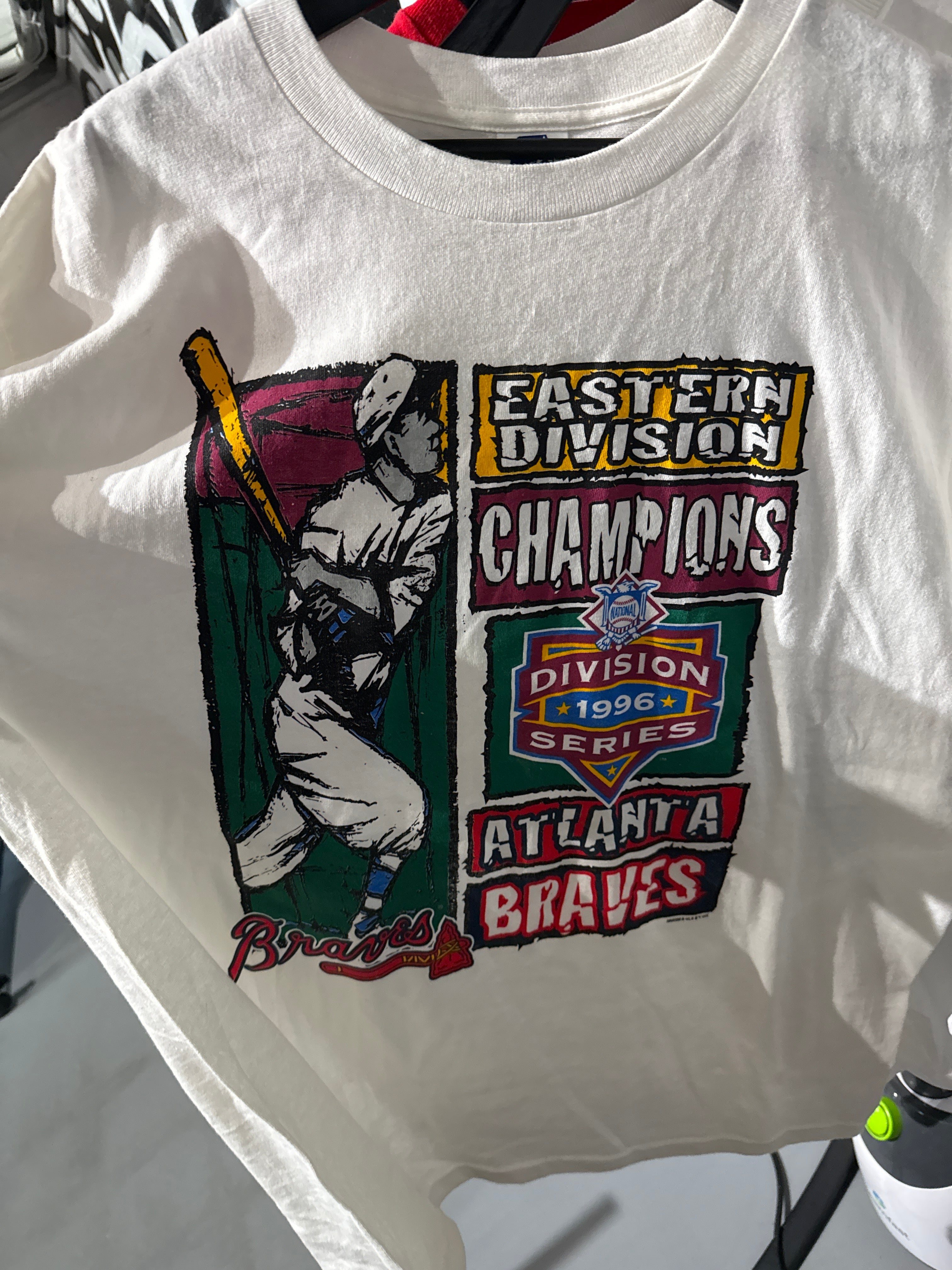 Atlanta Braves ED Champs 96 L