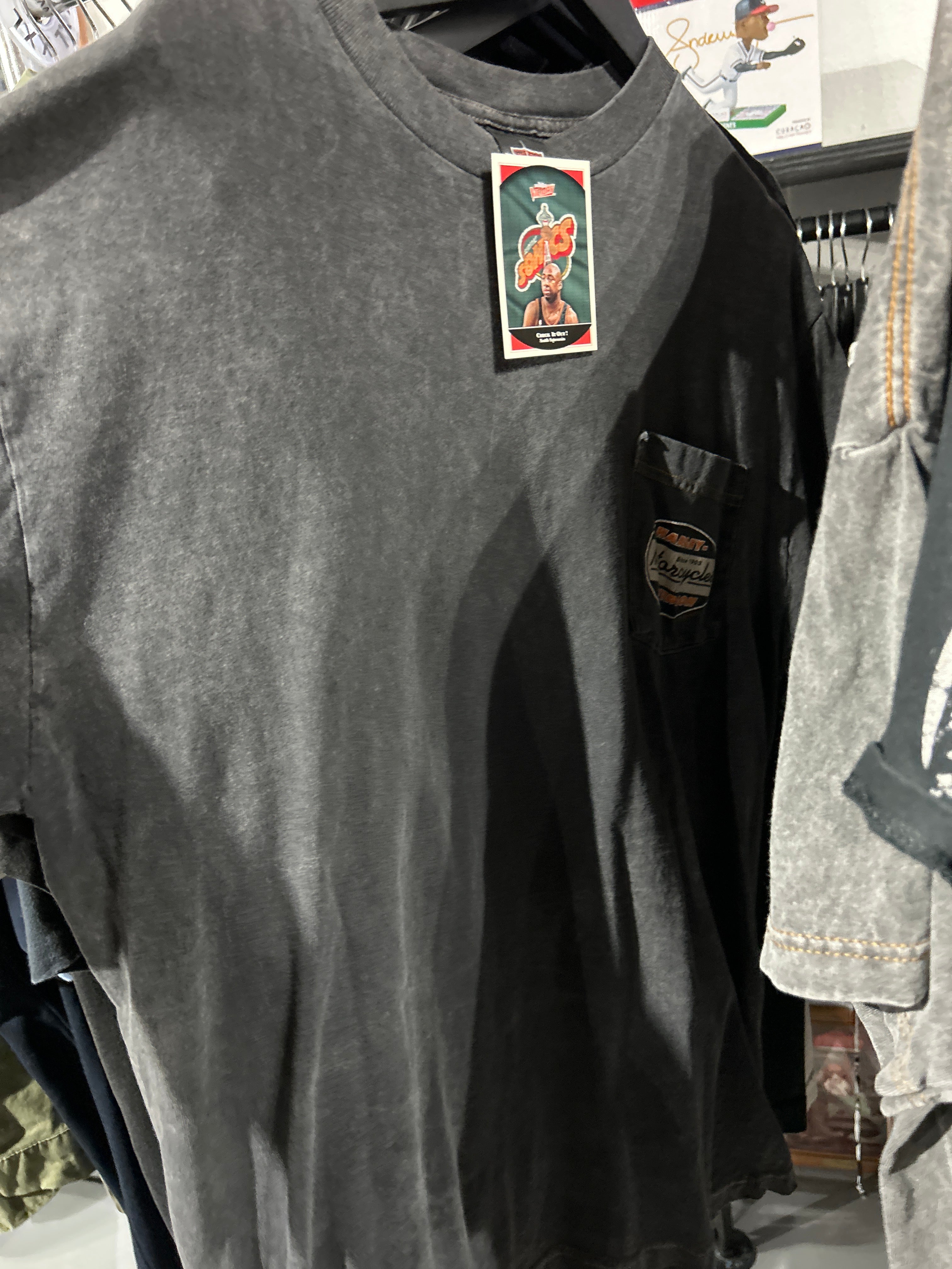 VNTG Harley Wash Heritage Cycles Sz L