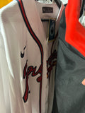 Braves Blank Jersey Sz L
