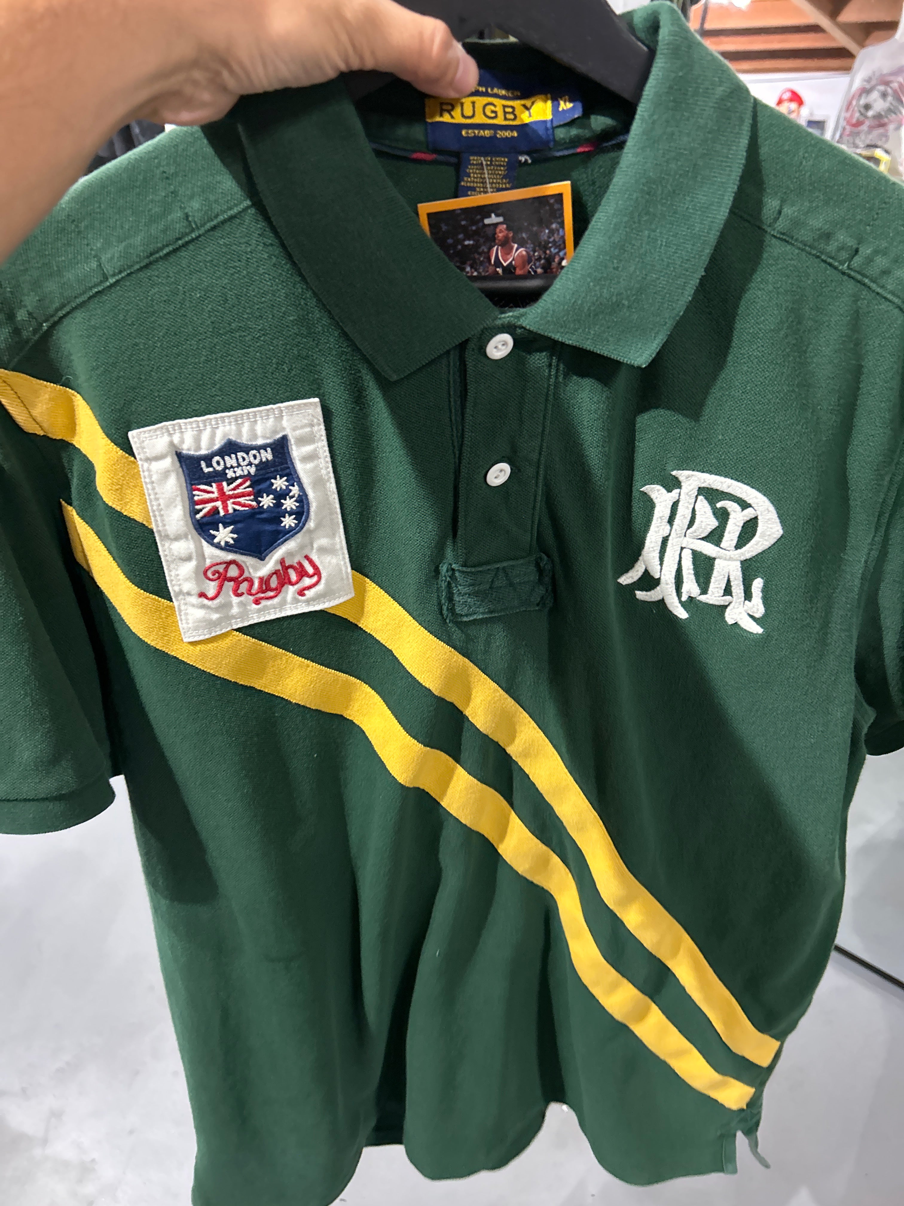 VNTG Polo Rugby Polo Sz XL